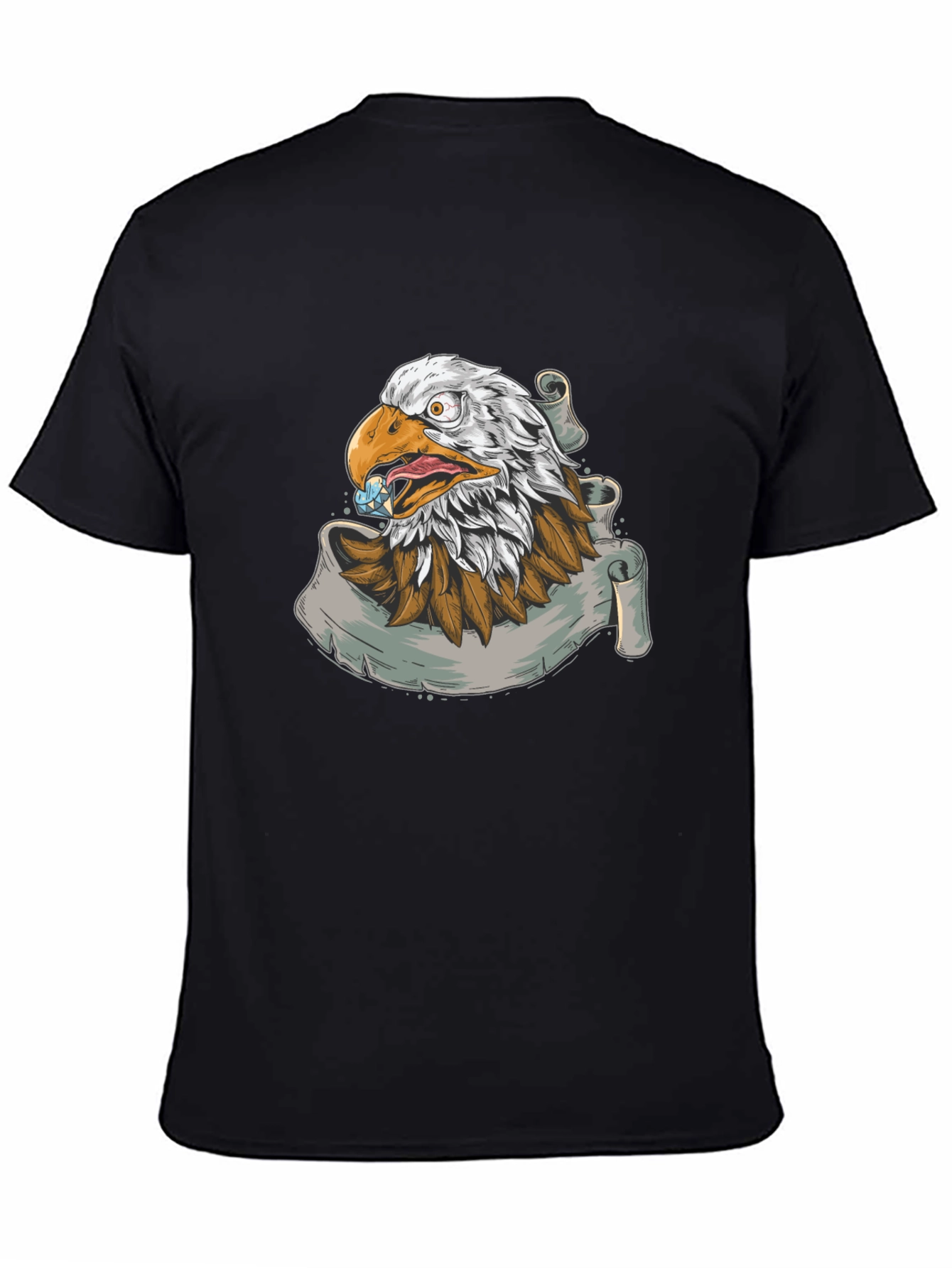 Eagle Graphic Print T-Shirt