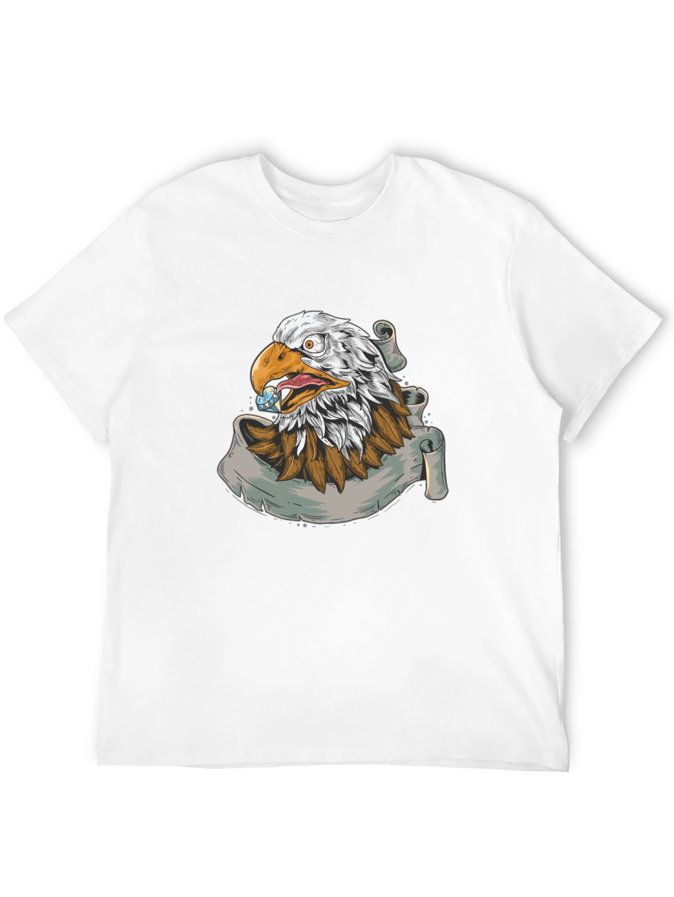 Eagle Graphic Print T-Shirt