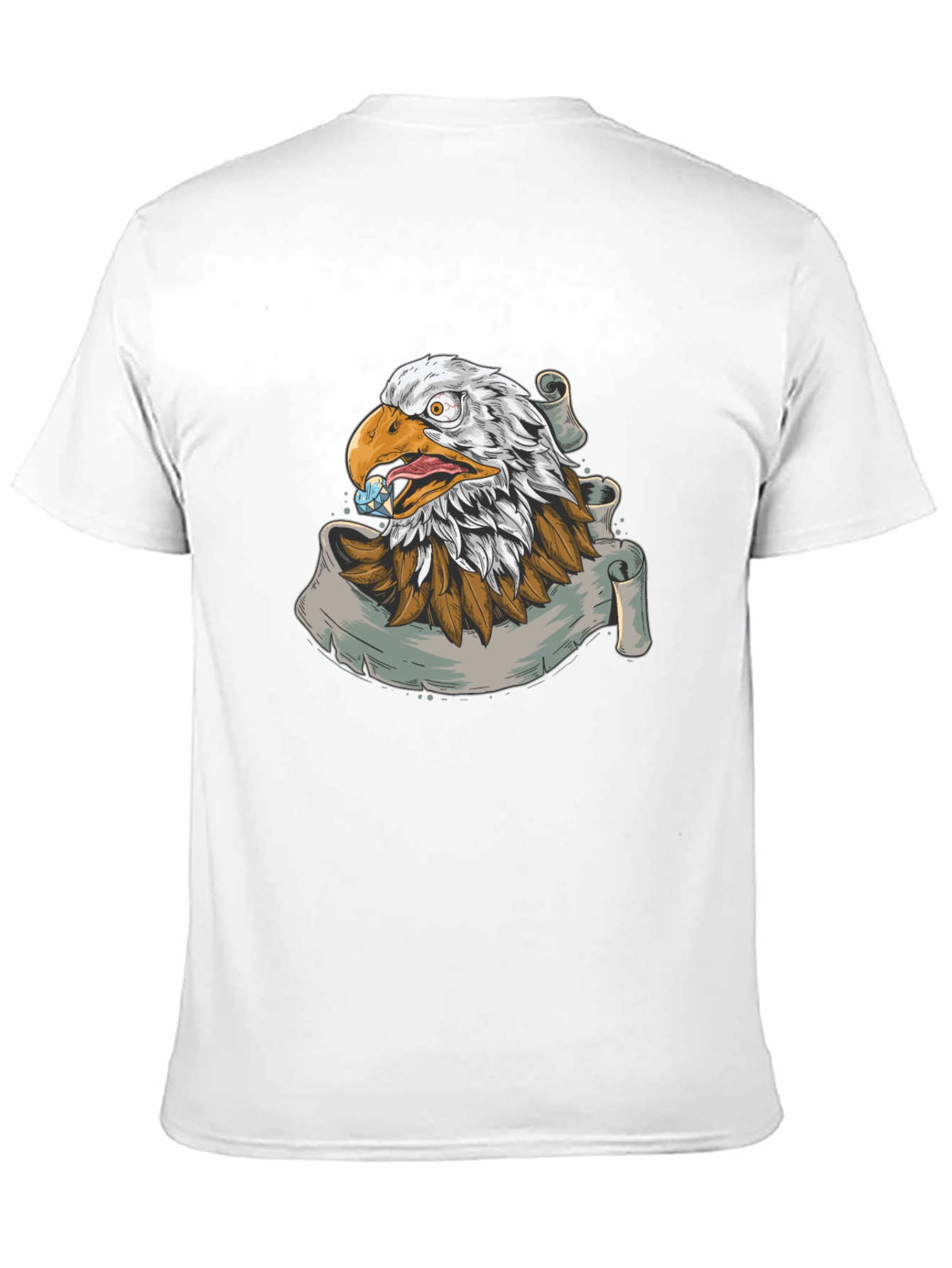 Eagle Graphic Print T-Shirt
