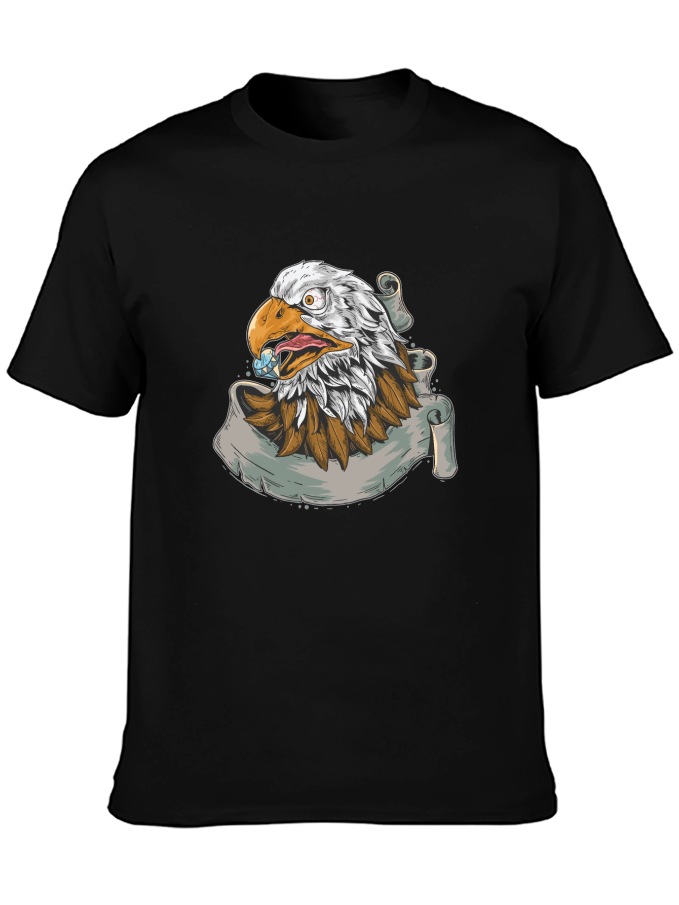 Eagle Graphic Print T-Shirt