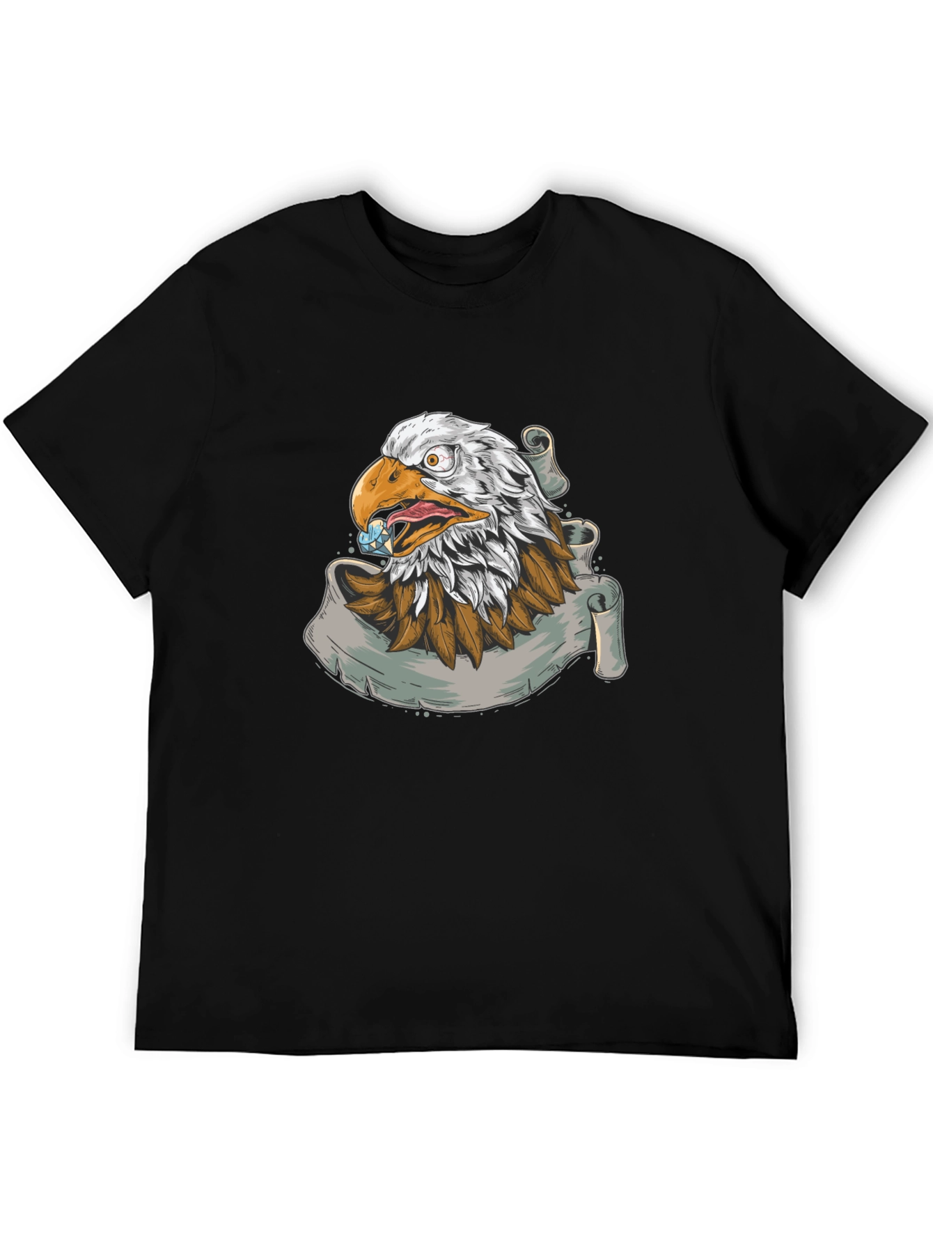 Eagle Graphic Print T-Shirt