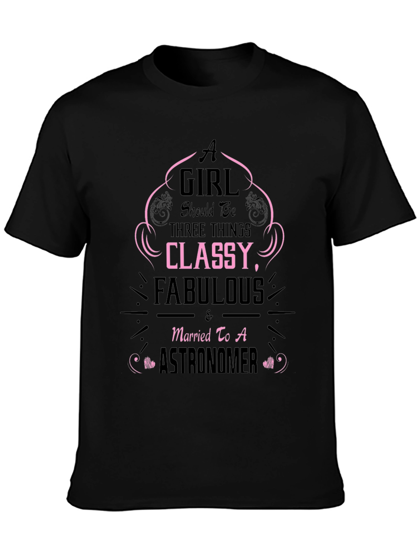 Classy Astronomer Wife T-Shirt