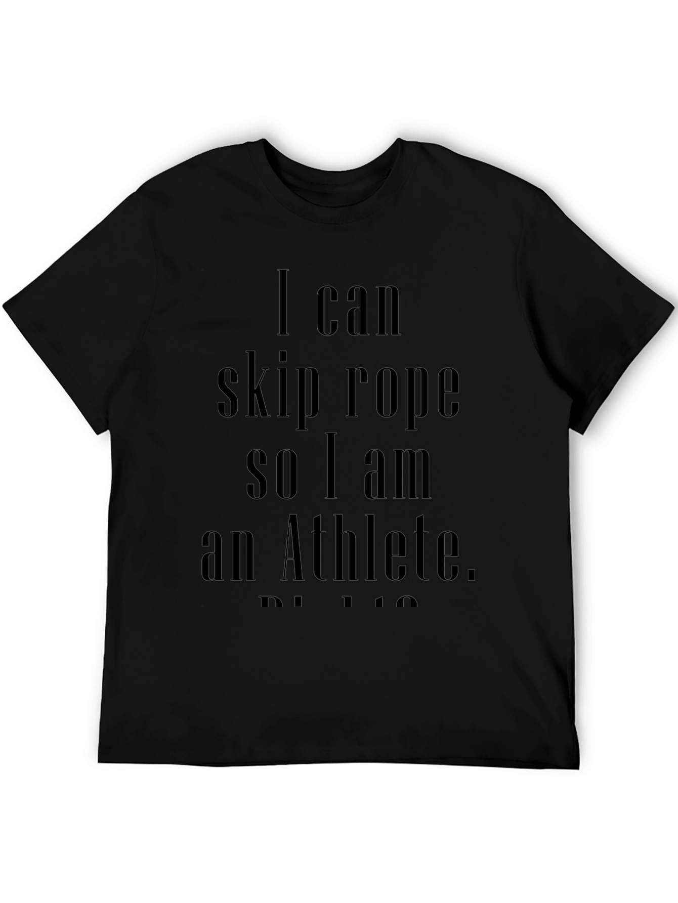 Funny Athlete T-Shirt - I Can Skip Rope