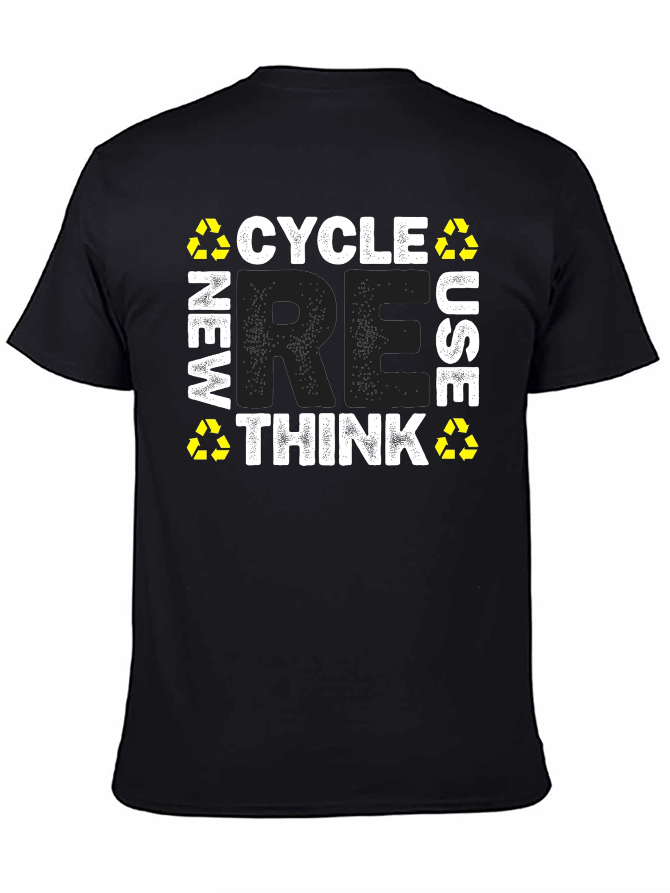 Recycle Reuse Rethink Graphic T-Shirt