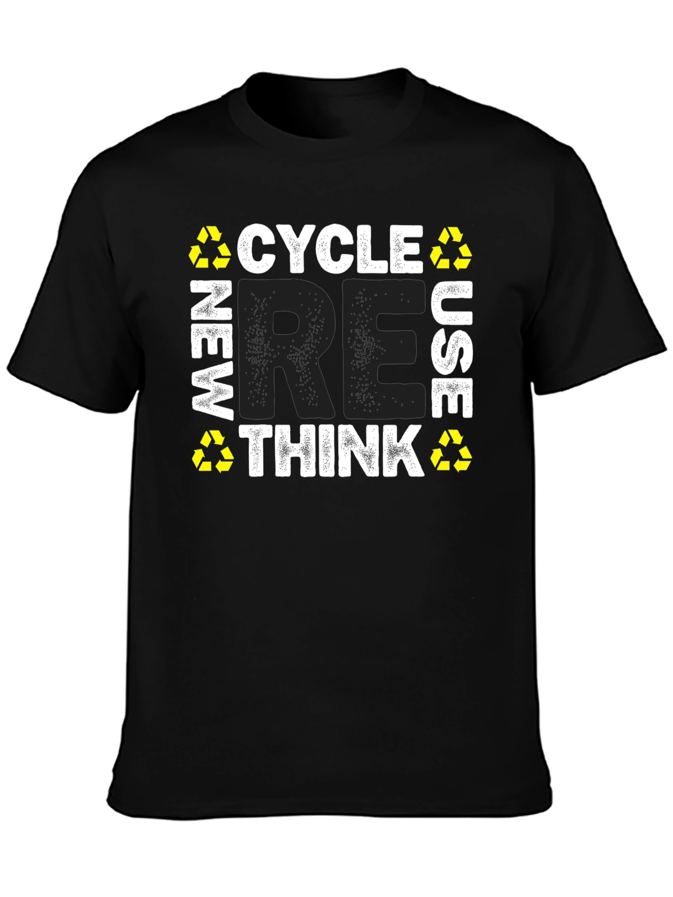 Recycle Reuse Rethink Graphic T-Shirt