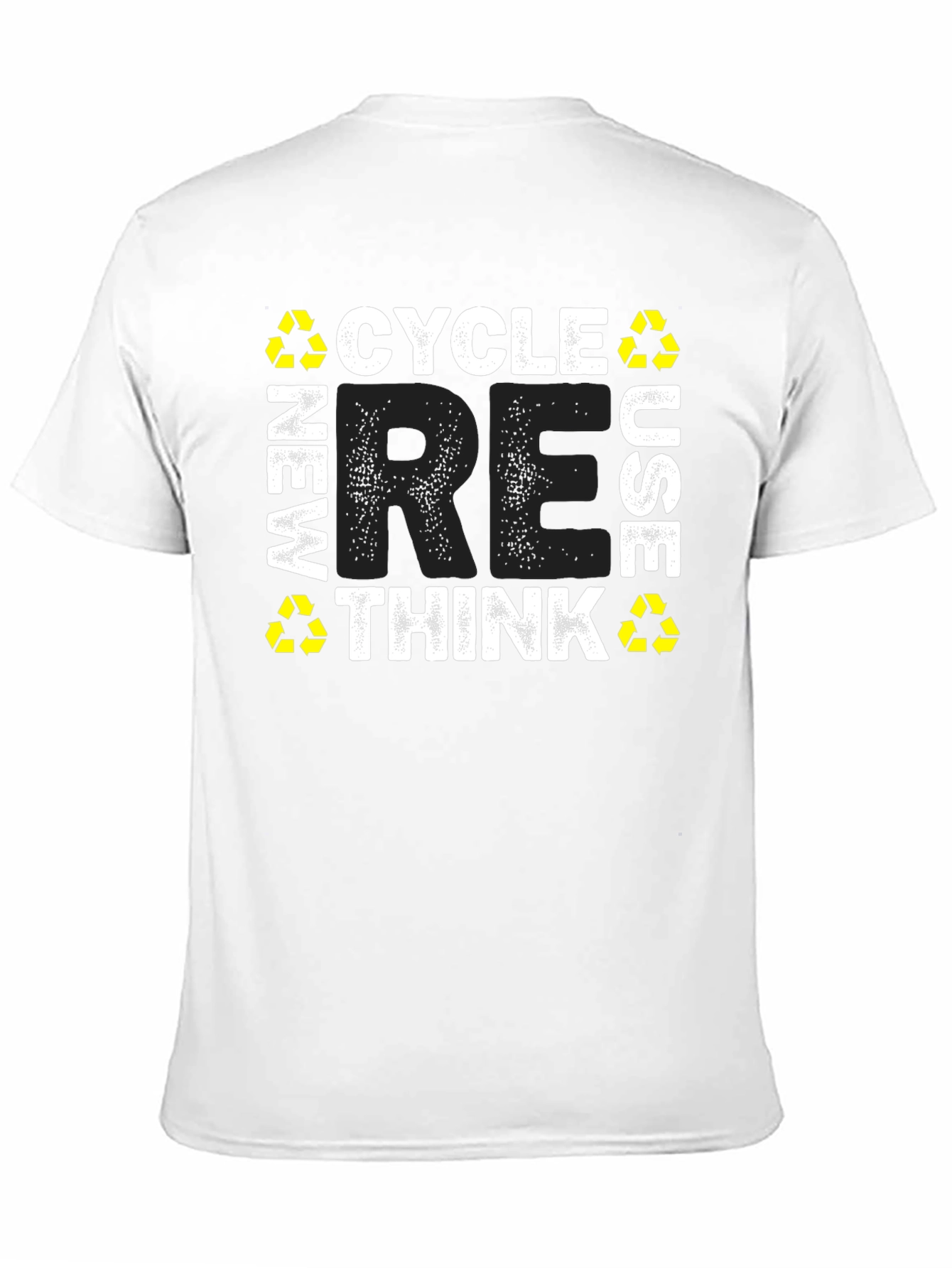 Recycle Reuse Rethink Graphic T-Shirt