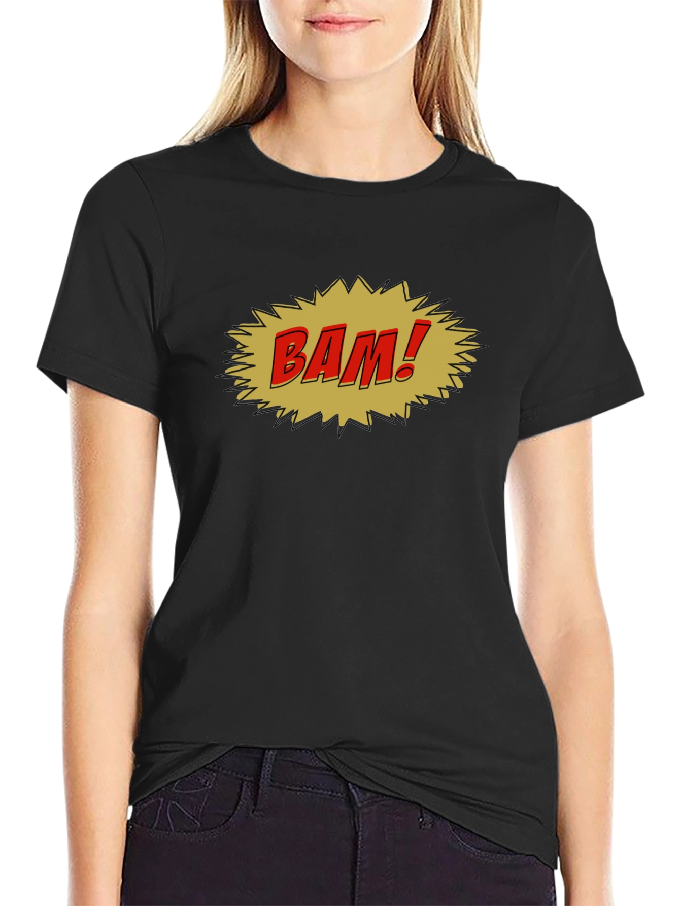 Comic Book Style BAM! Graphic Tee