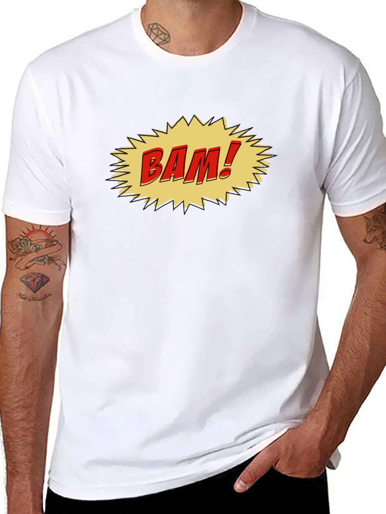 Comic Book Style BAM! Graphic Tee