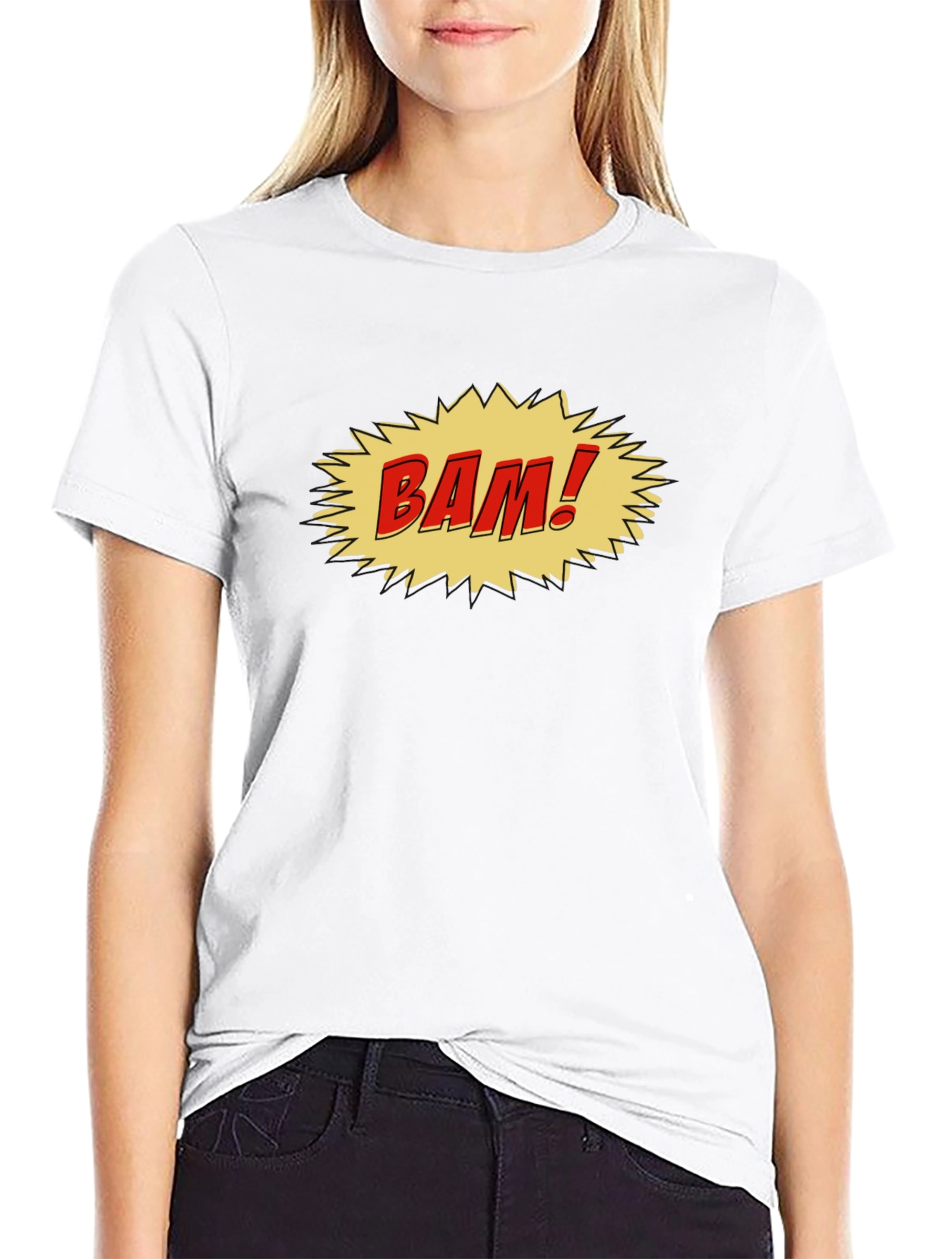 Comic Book Style BAM! Graphic Tee