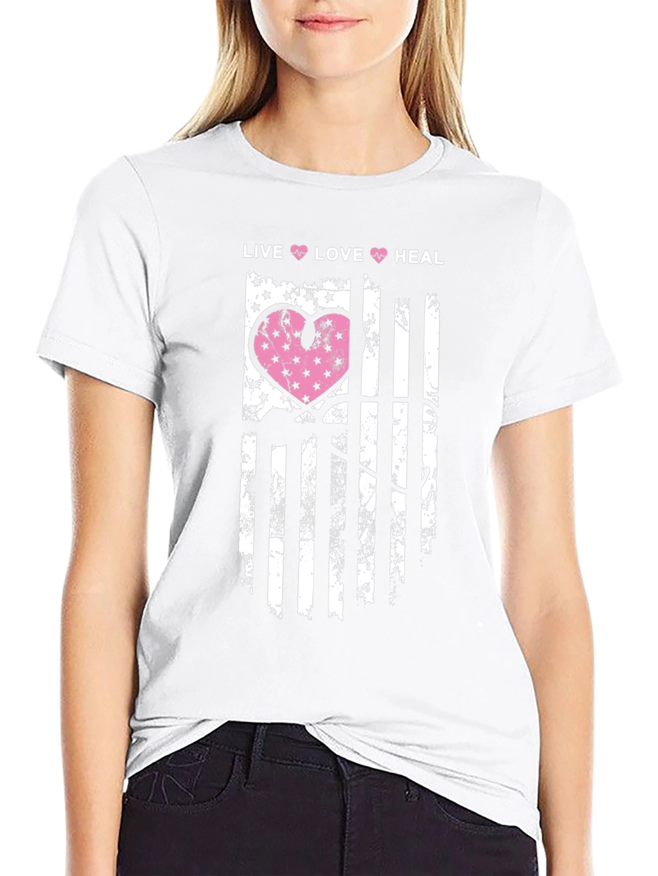 Live Love Heal Graphic T-Shirt