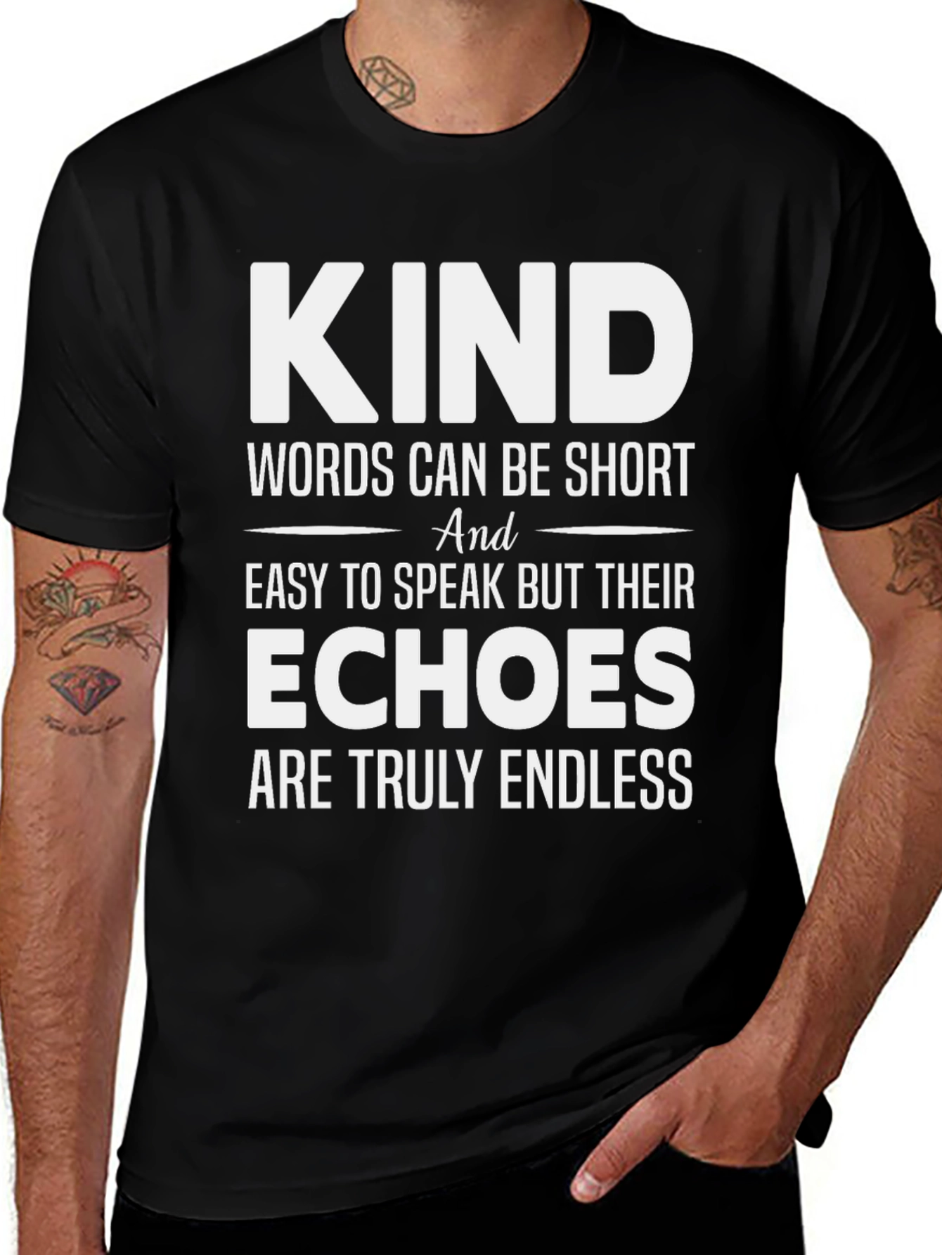 Kind Words T-Shirt - Motivational Tee