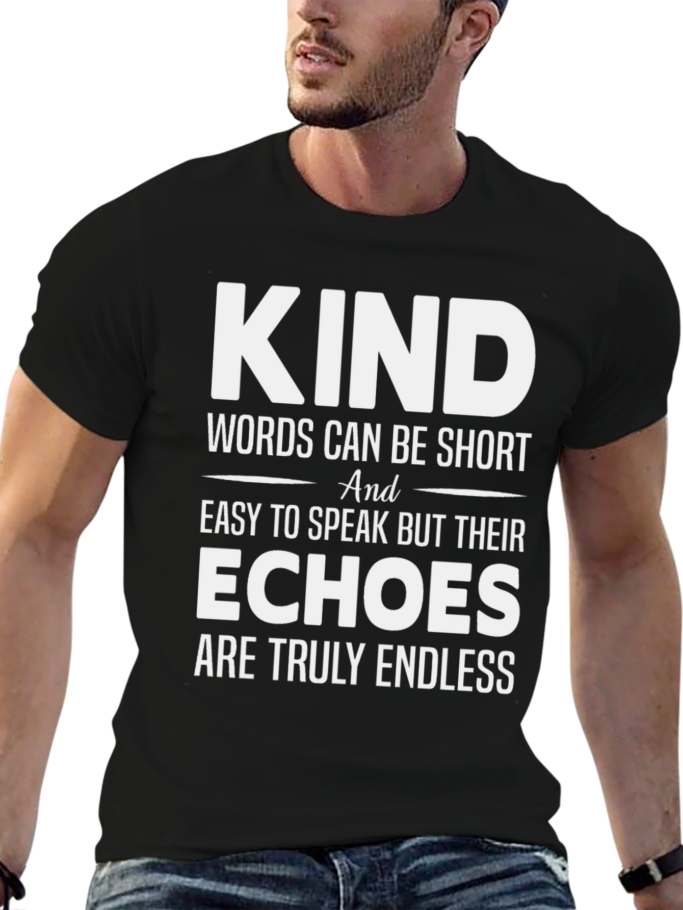 Kind Words T-Shirt - Motivational Tee