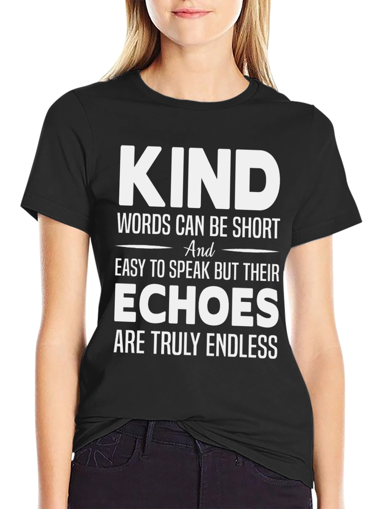 Kind Words T-Shirt - Motivational Tee