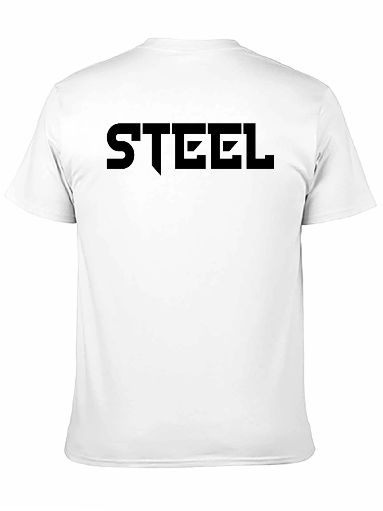 STEEL Graphic Tee - Mens Black T-Shirt