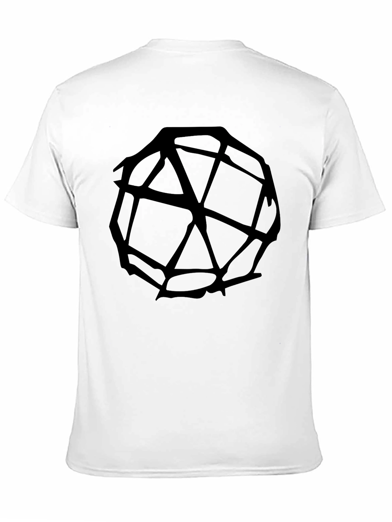 Geometric Black T-Shirt