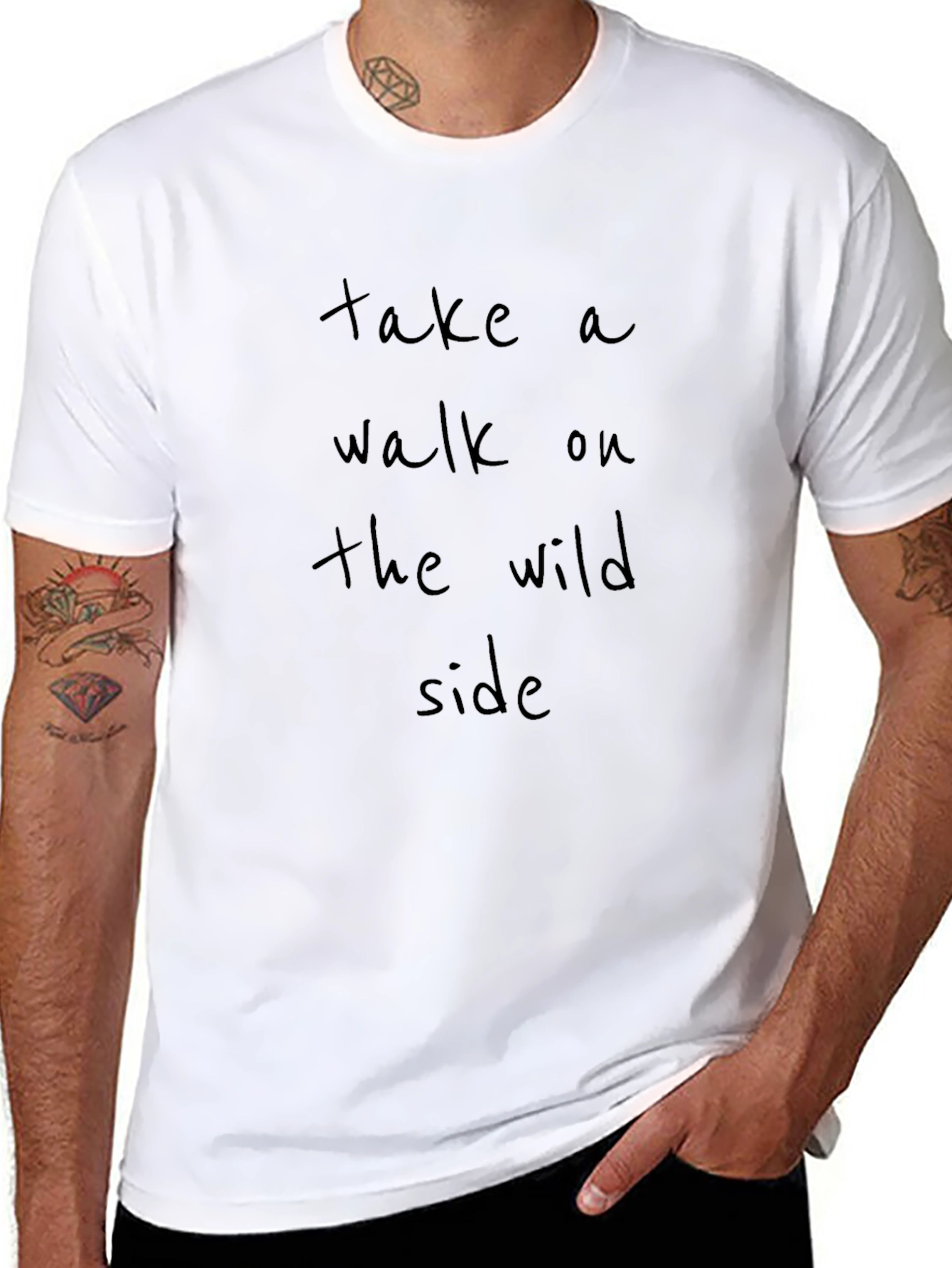 Wild Side Graphic Tee - Soft Cotton Blend