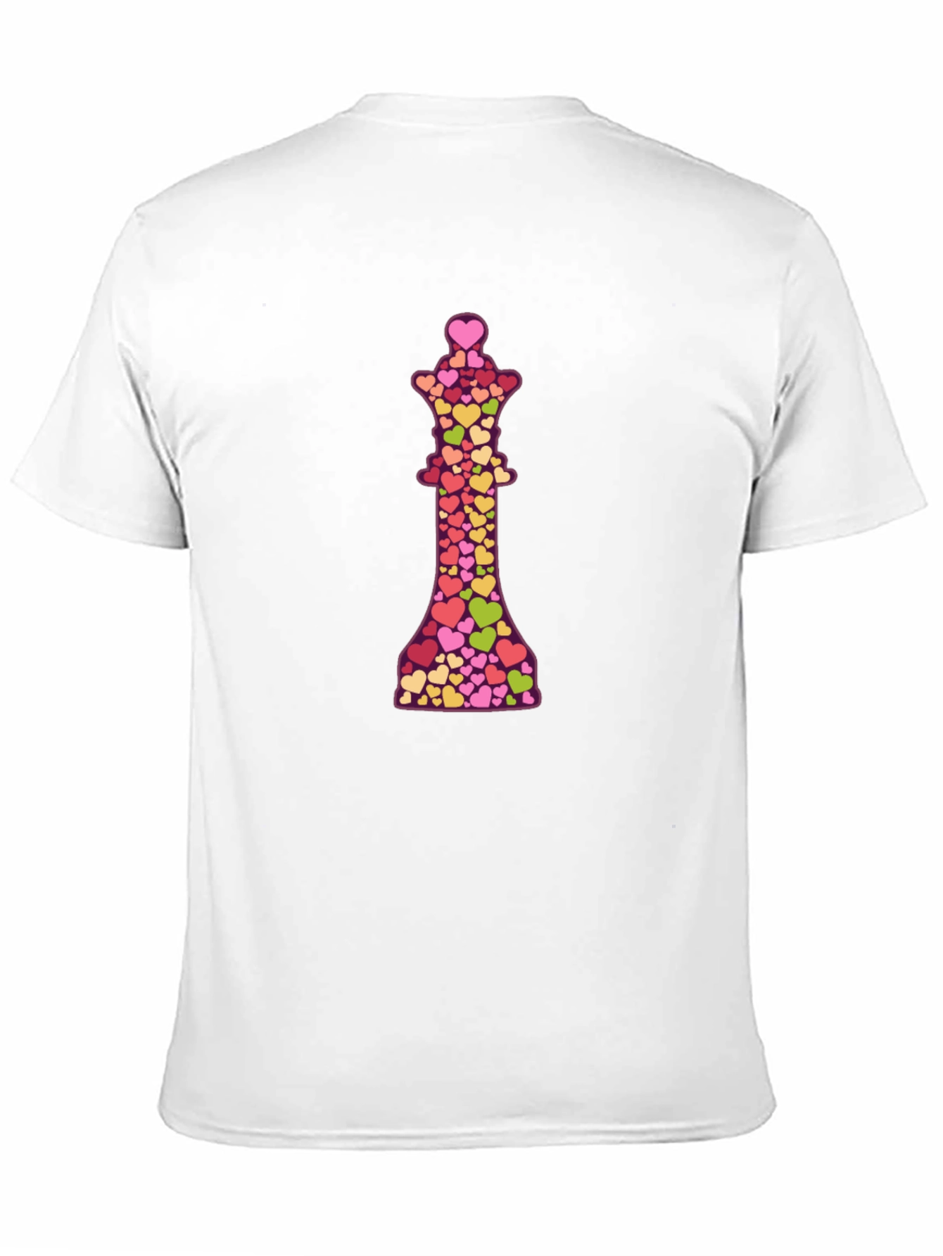 Heart Queen Graphic Black T-Shirt
