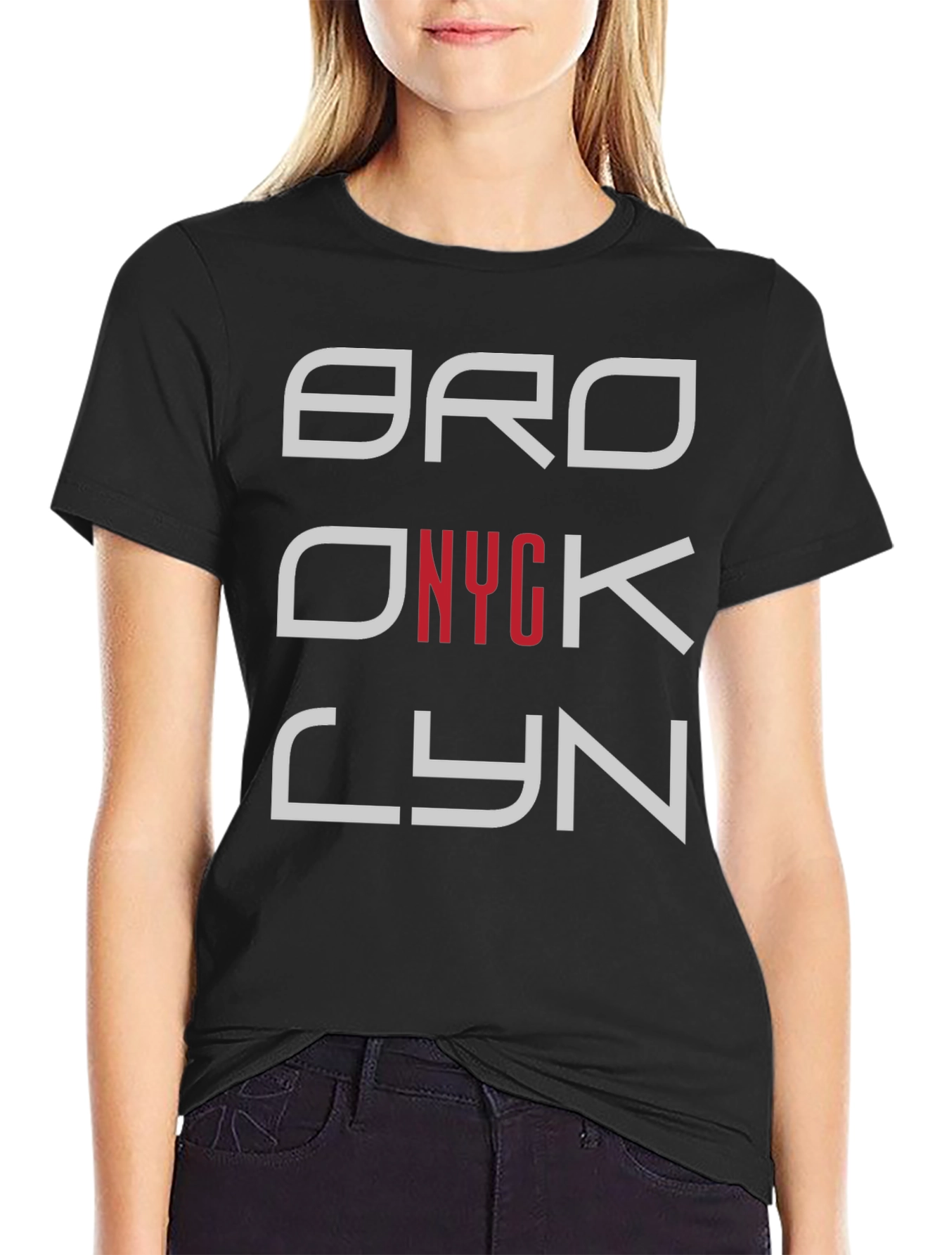 Brooklyn NYC Graphic Tee - Stylish Mens Black T-Shirt