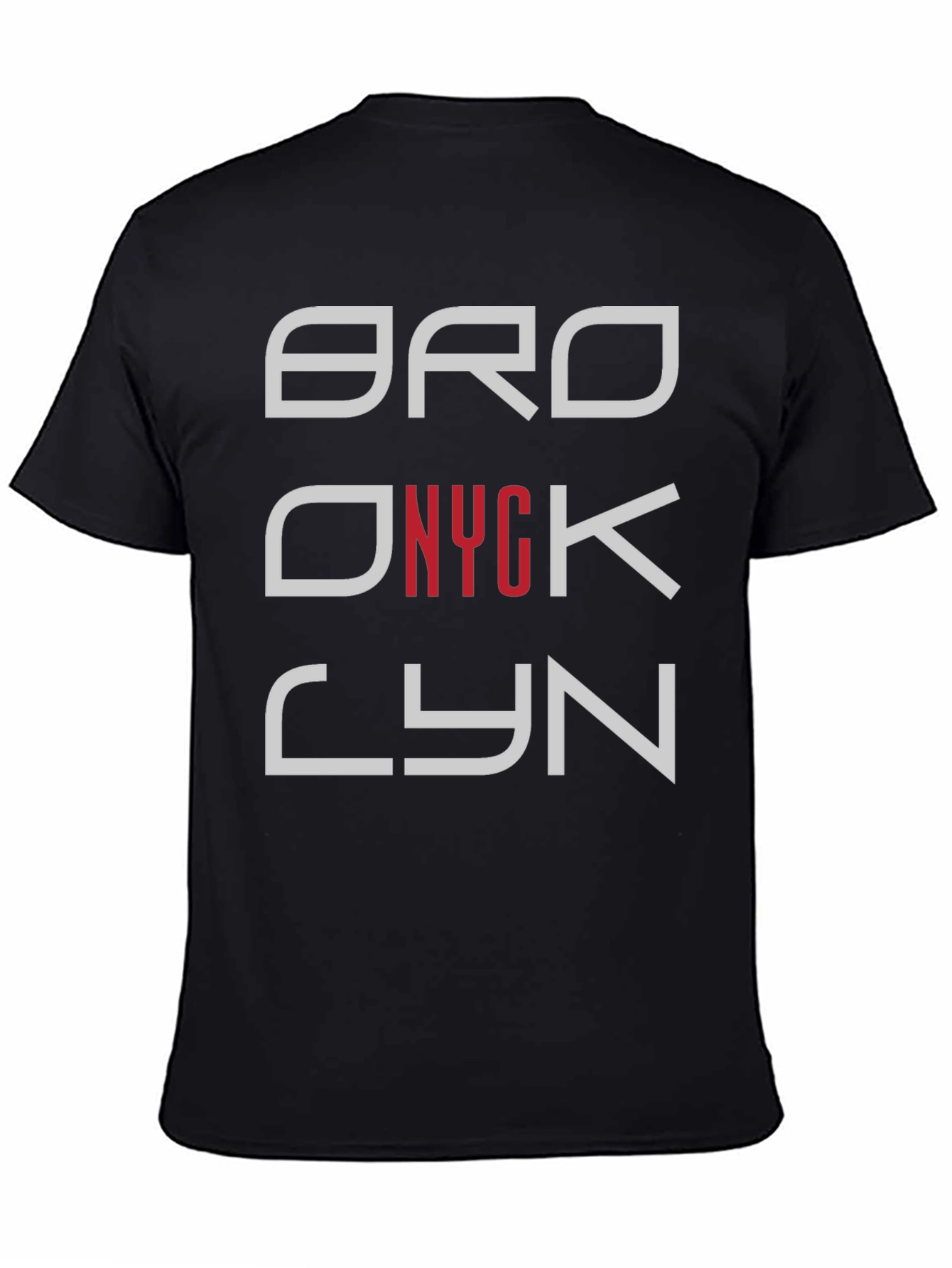 Brooklyn NYC Graphic Tee - Stylish Mens Black T-Shirt