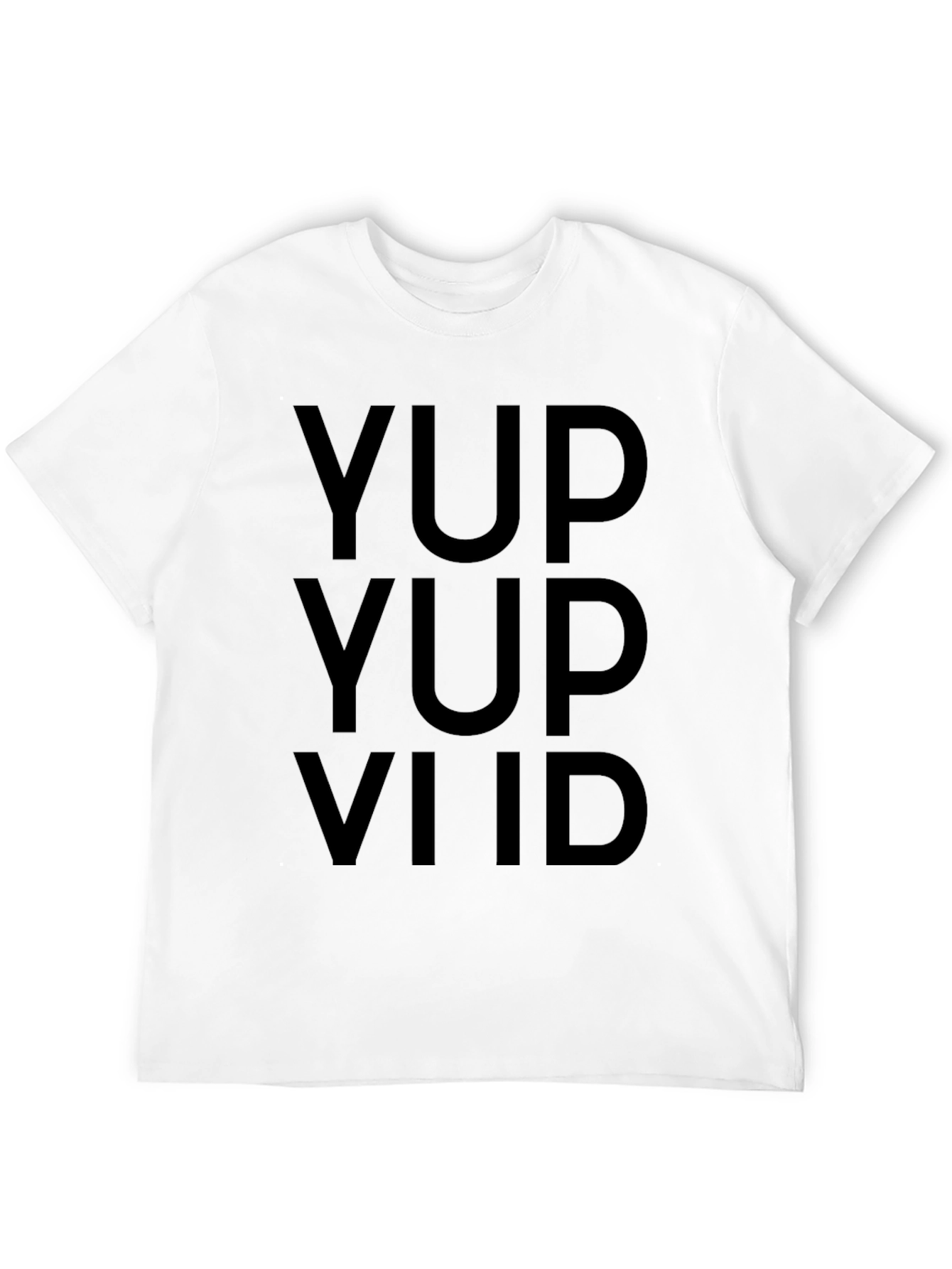 Yup Yup Viid Graphic Tee - Black
