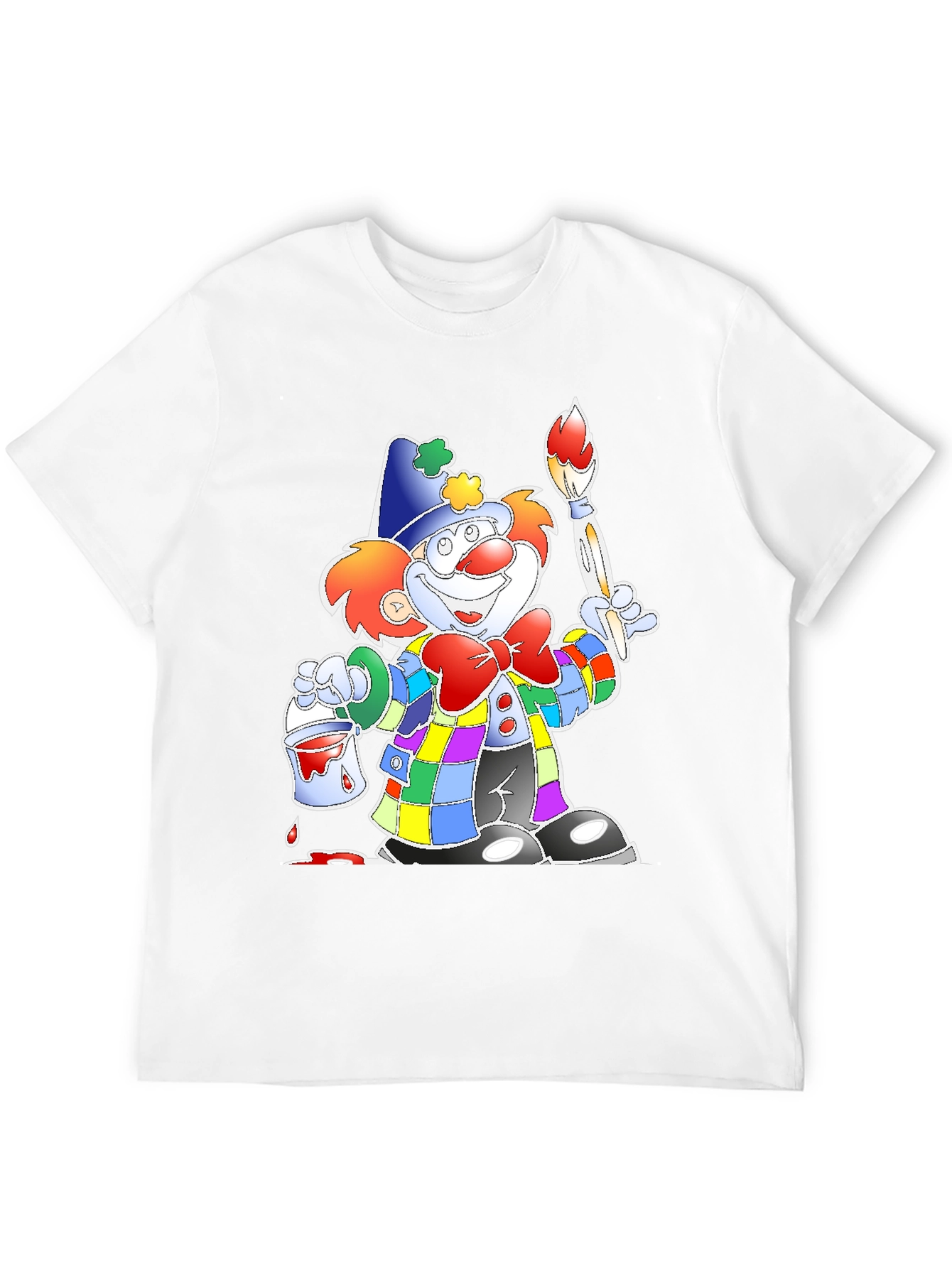 Clown Artist Graphic T-Shirt