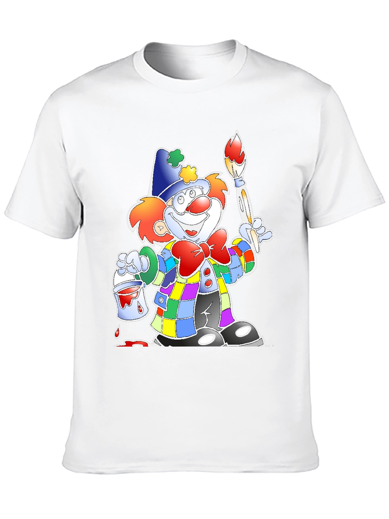 Clown Artist Graphic T-Shirt