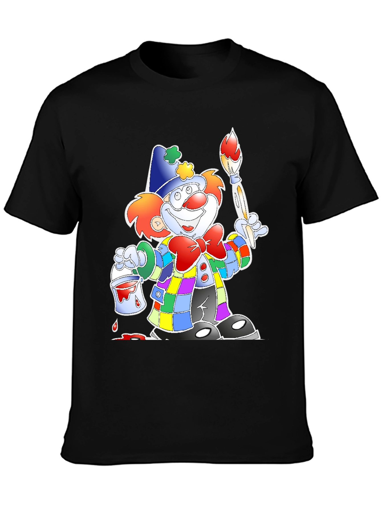 Clown Artist Graphic T-Shirt