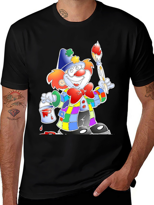 Clown Artist Graphic T-Shirt