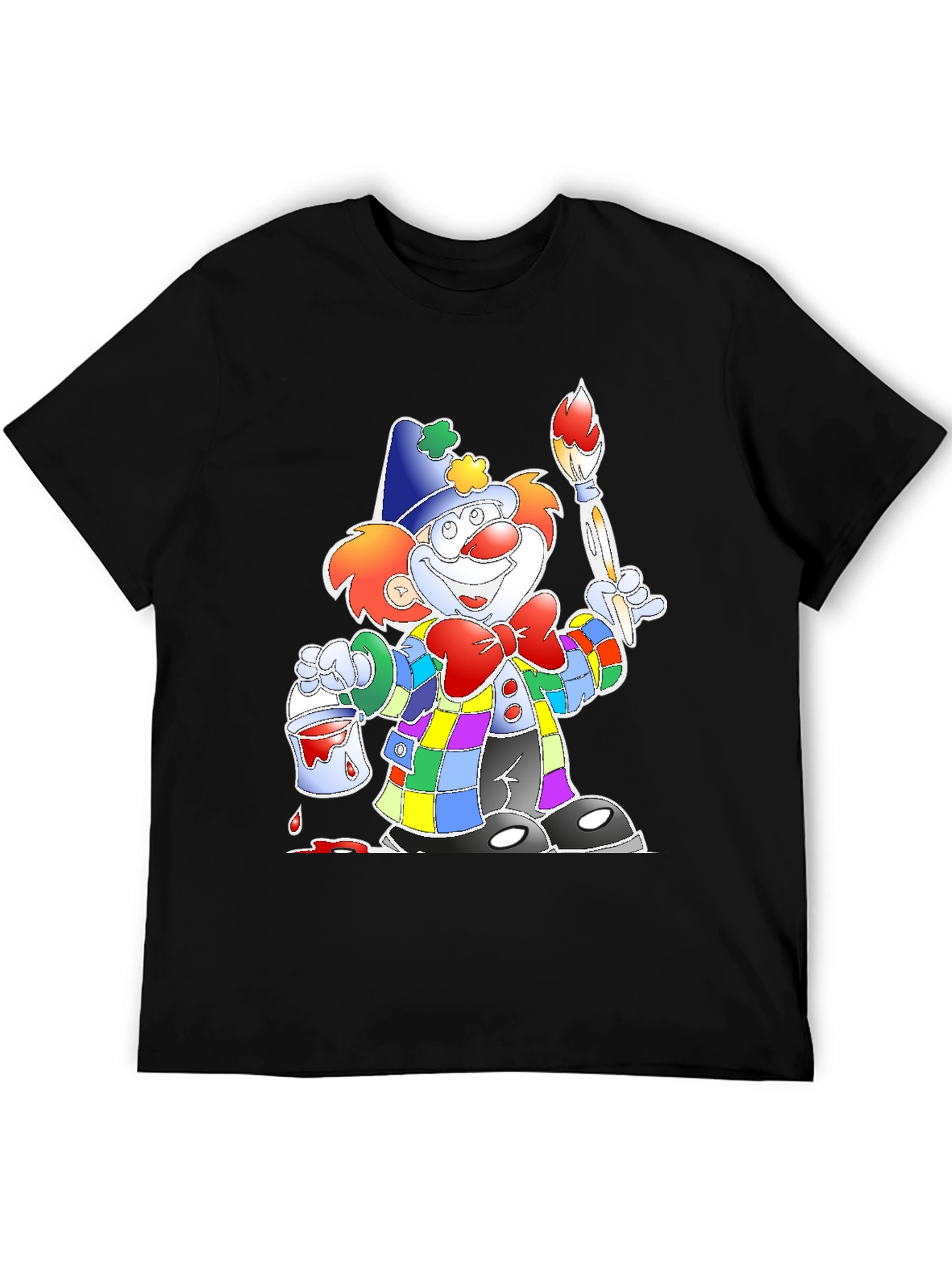 Clown Artist Graphic T-Shirt