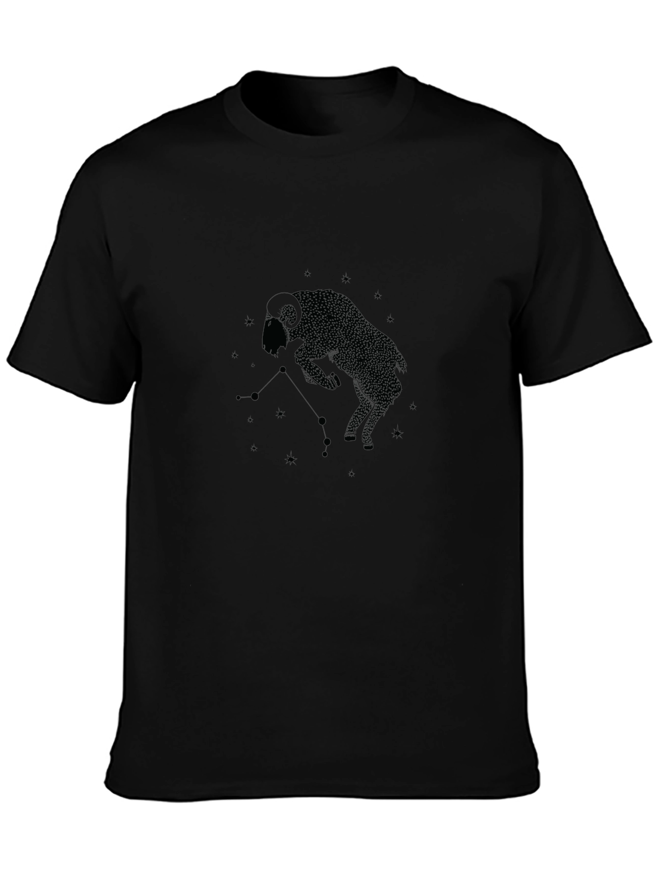 Aries Zodiac Graphic T-Shirt - Stylish Astrology Tee