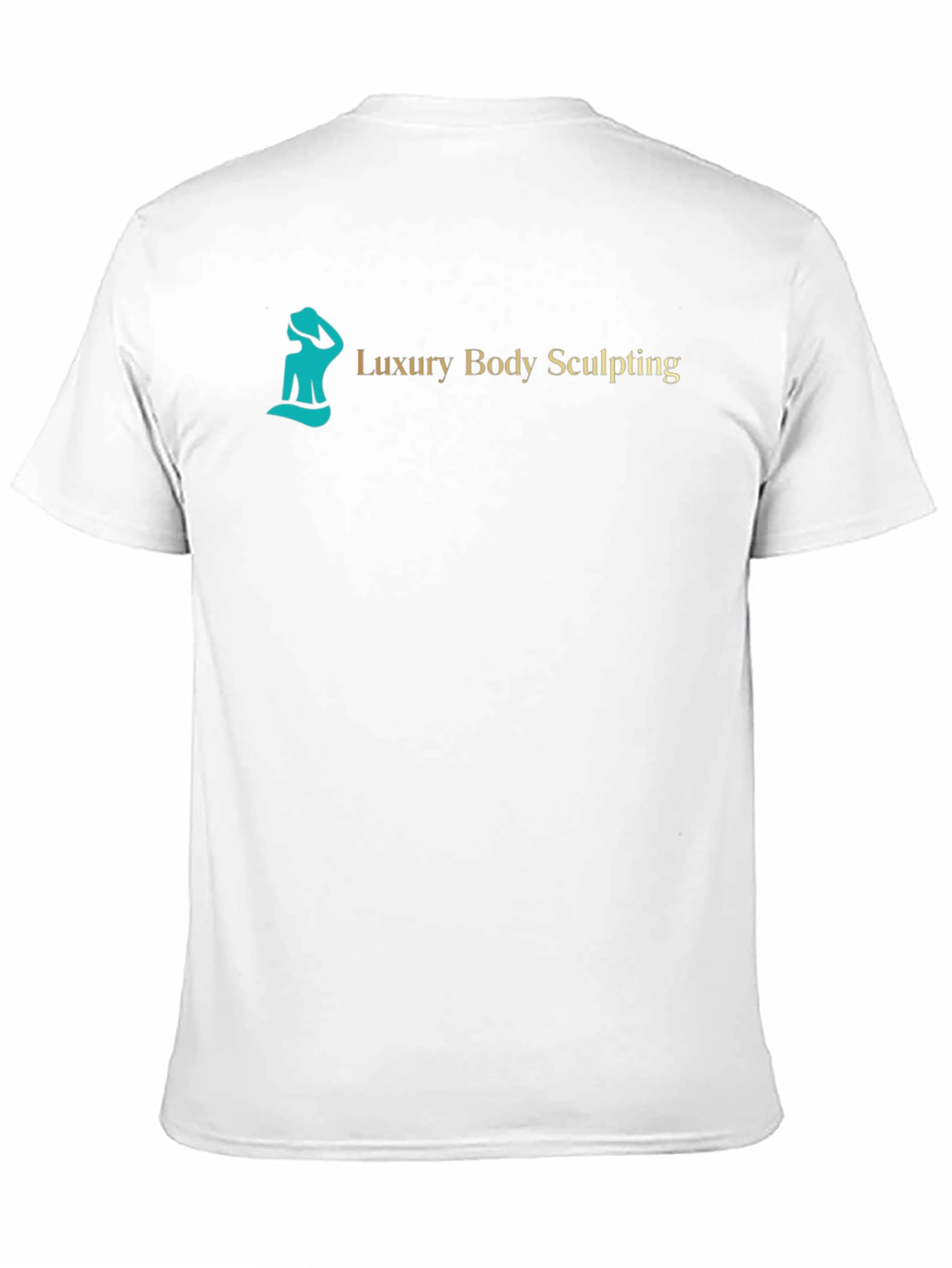Luxury Body Sculpting Black Graphic Tee