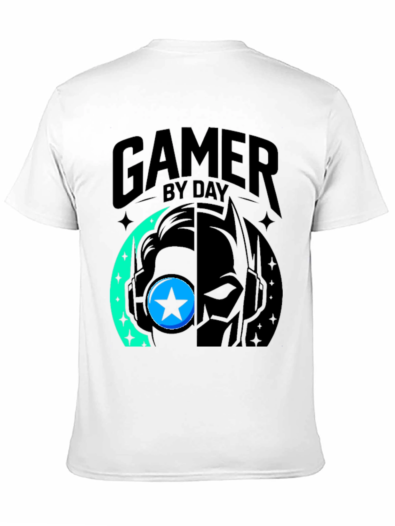 Gamer By Day T-Shirt - Black