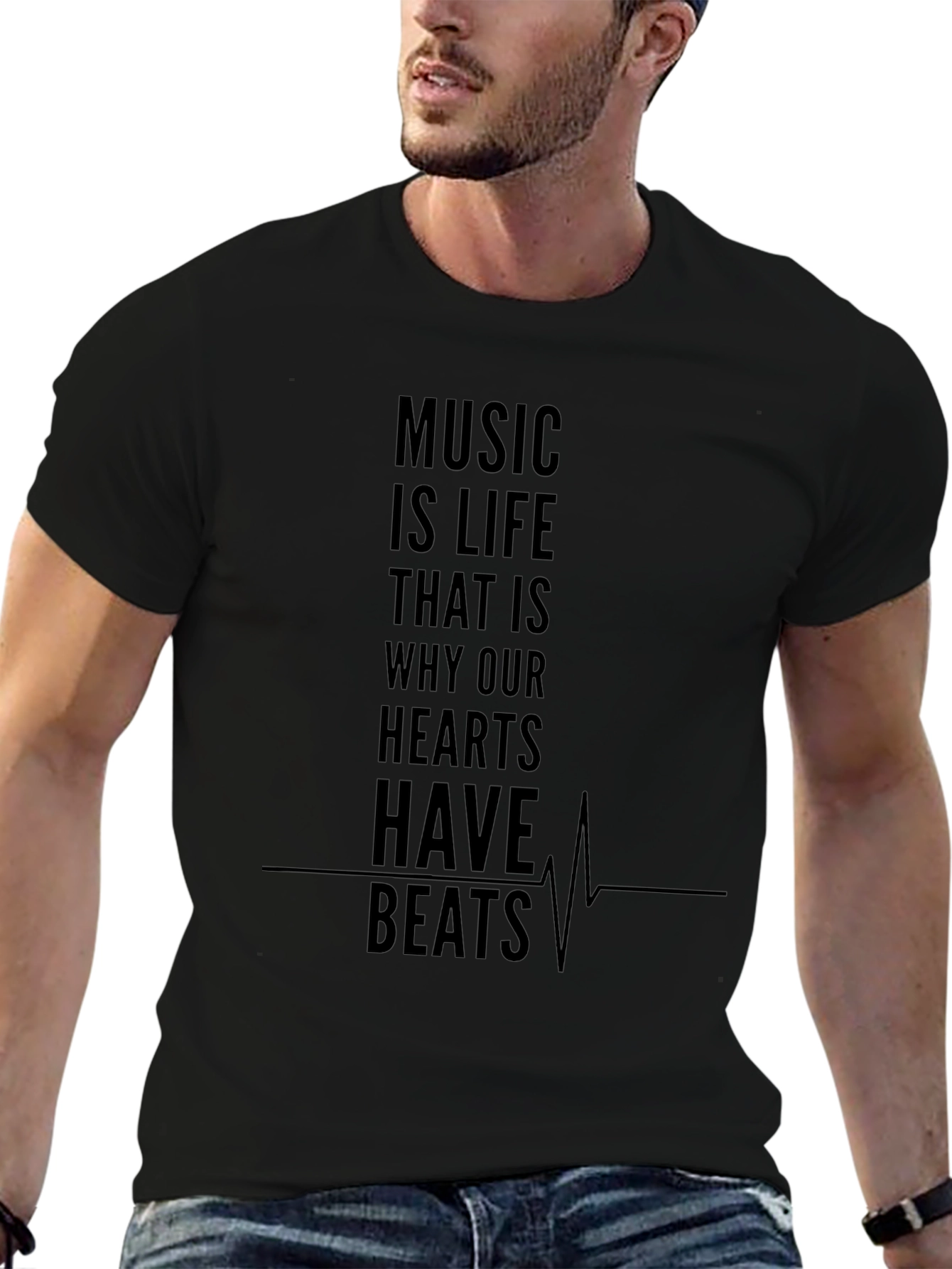 Music is Life T-Shirt - Graphic Tee