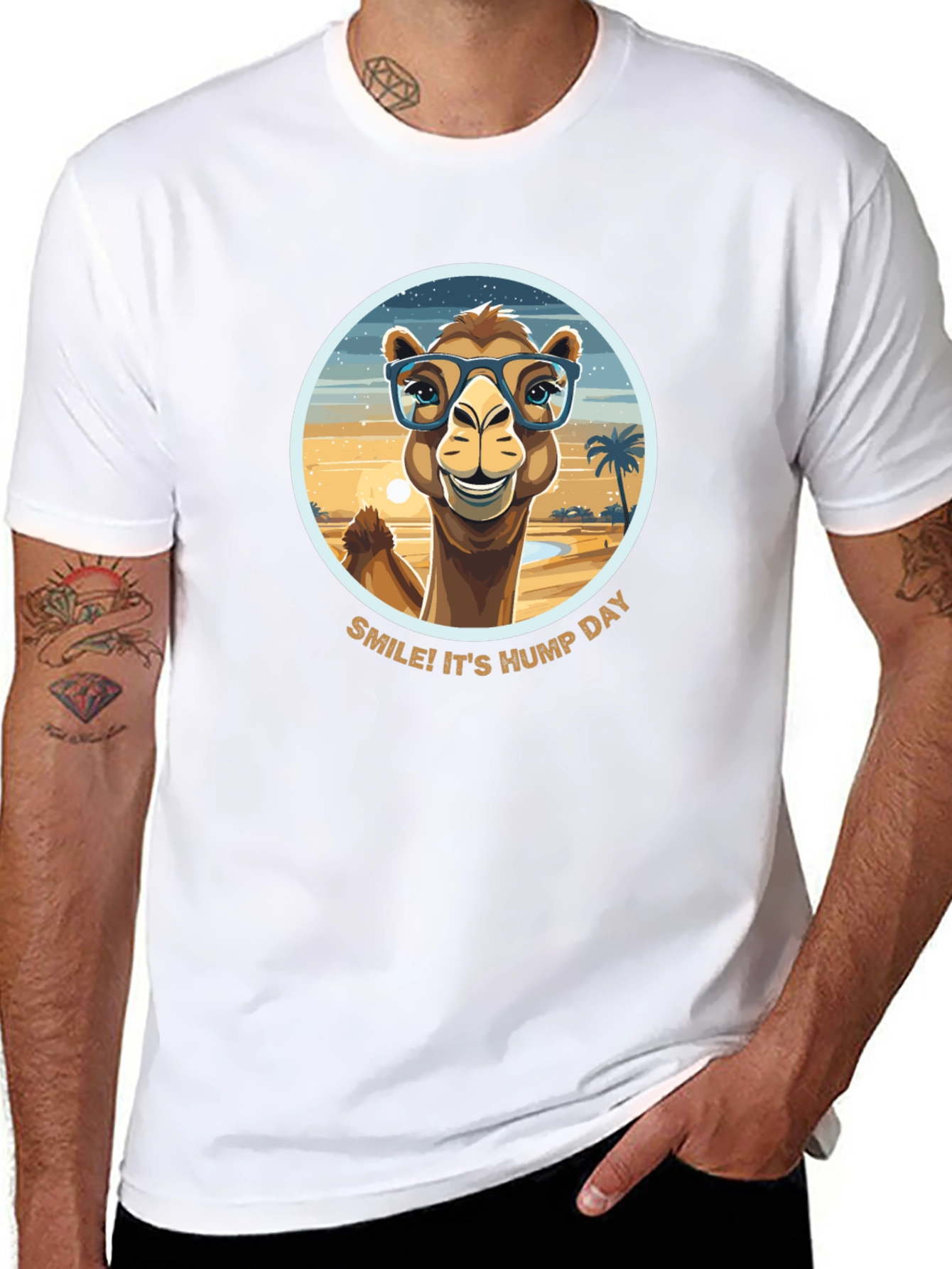 Hump Day Camel T-Shirt - Funny Wednesday Tee