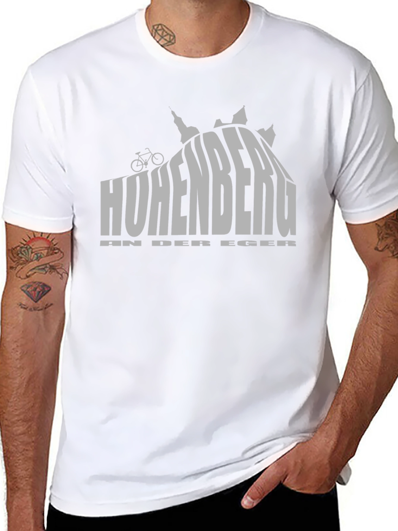 Hohenberg T-Shirt - Black Graphic Tee