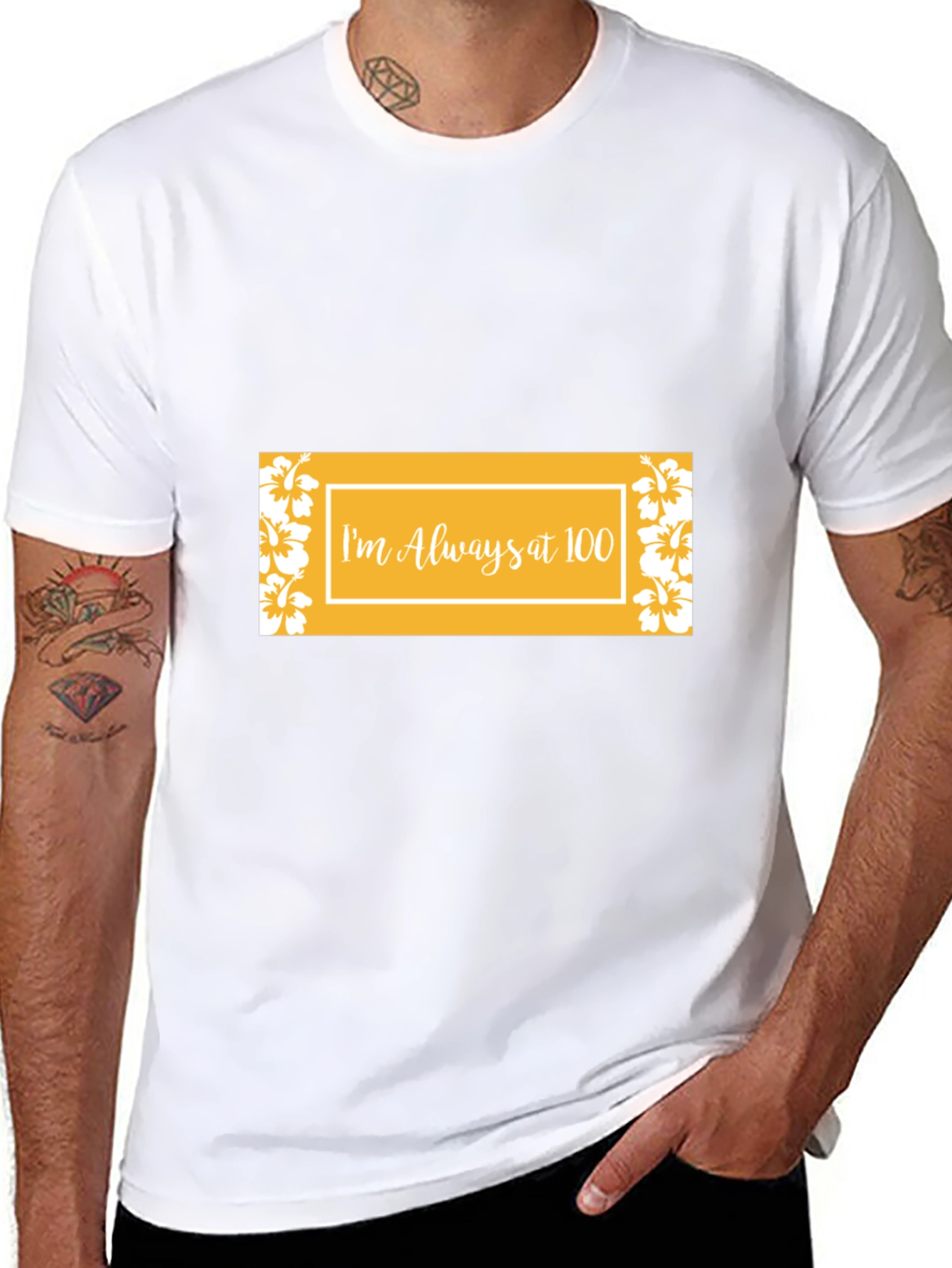 Im Always at 100 Graphic Tee
