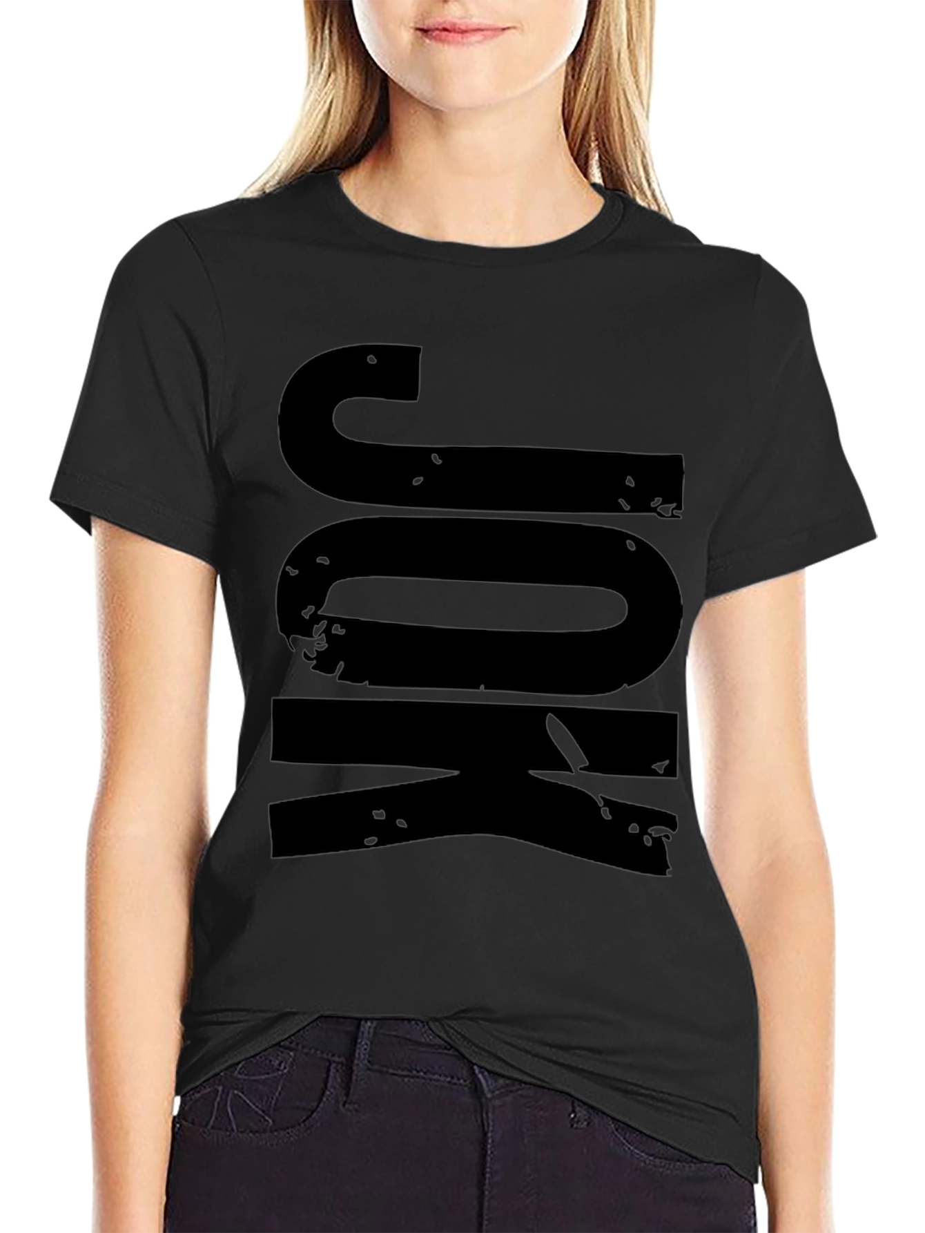 JOK Graphic Print Crew Neck T-Shirt