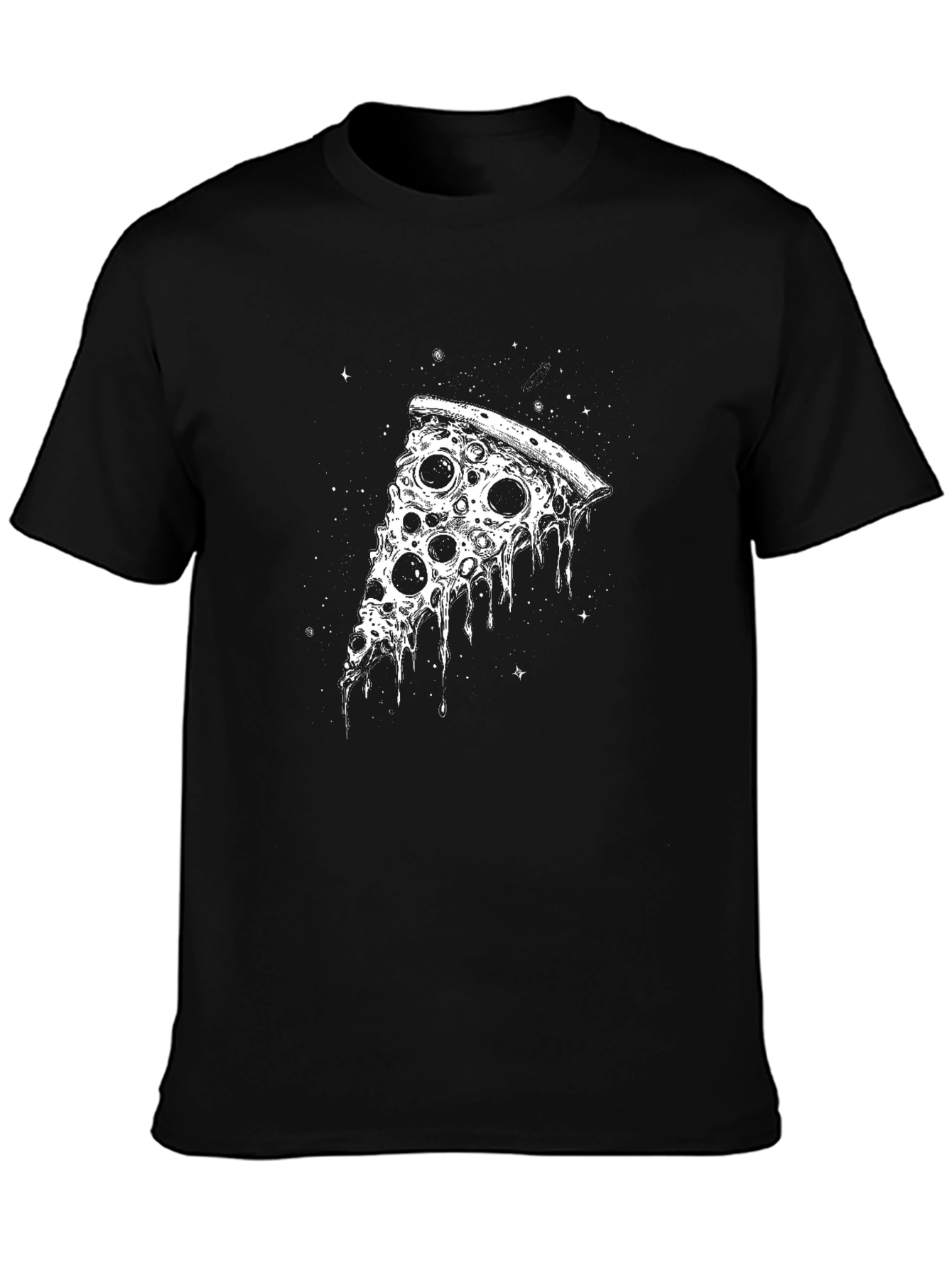 Cosmic Pizza Graphic T-Shirt