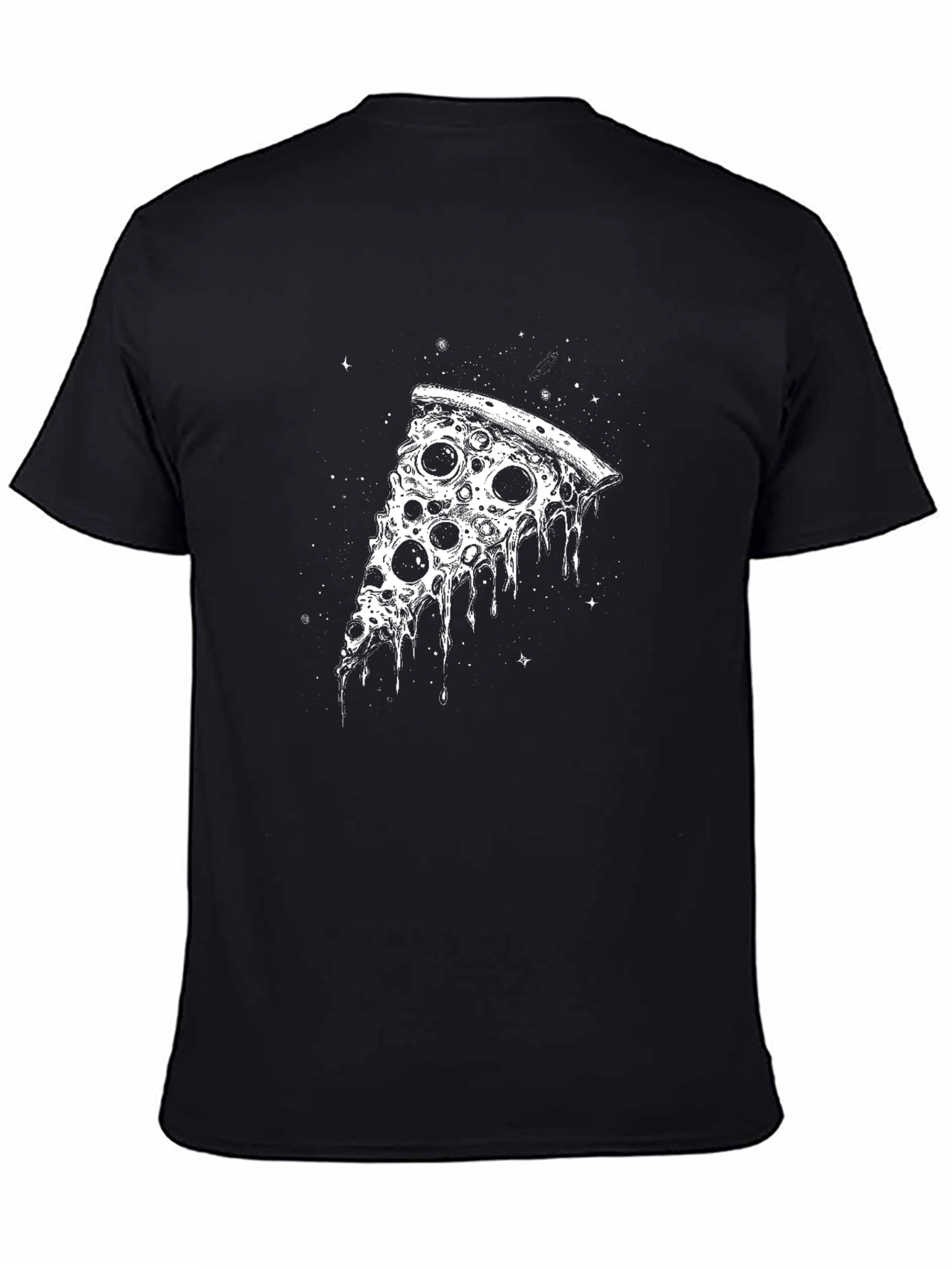Cosmic Pizza Graphic T-Shirt
