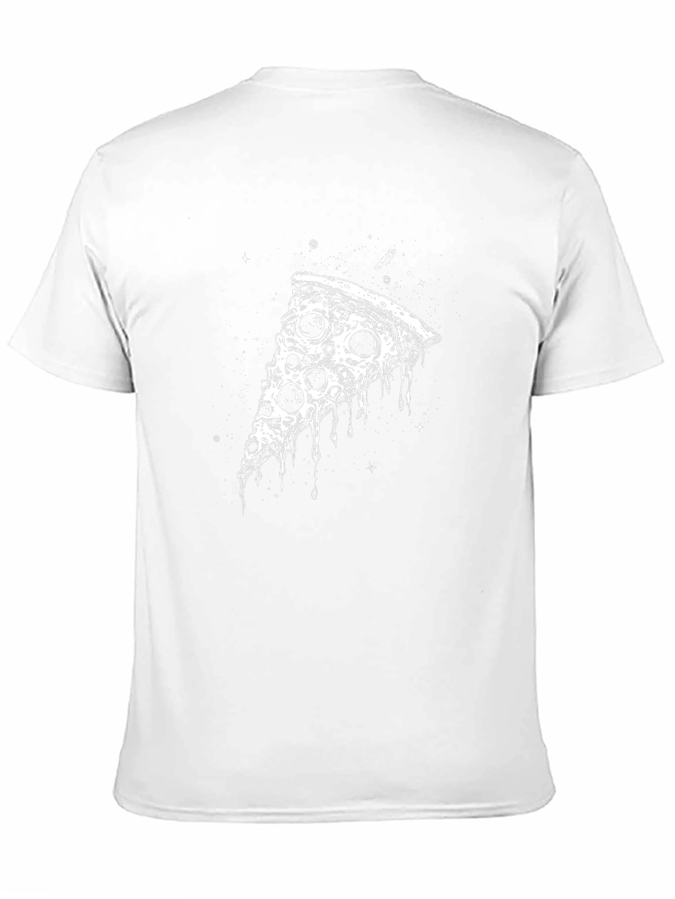 Cosmic Pizza Graphic T-Shirt
