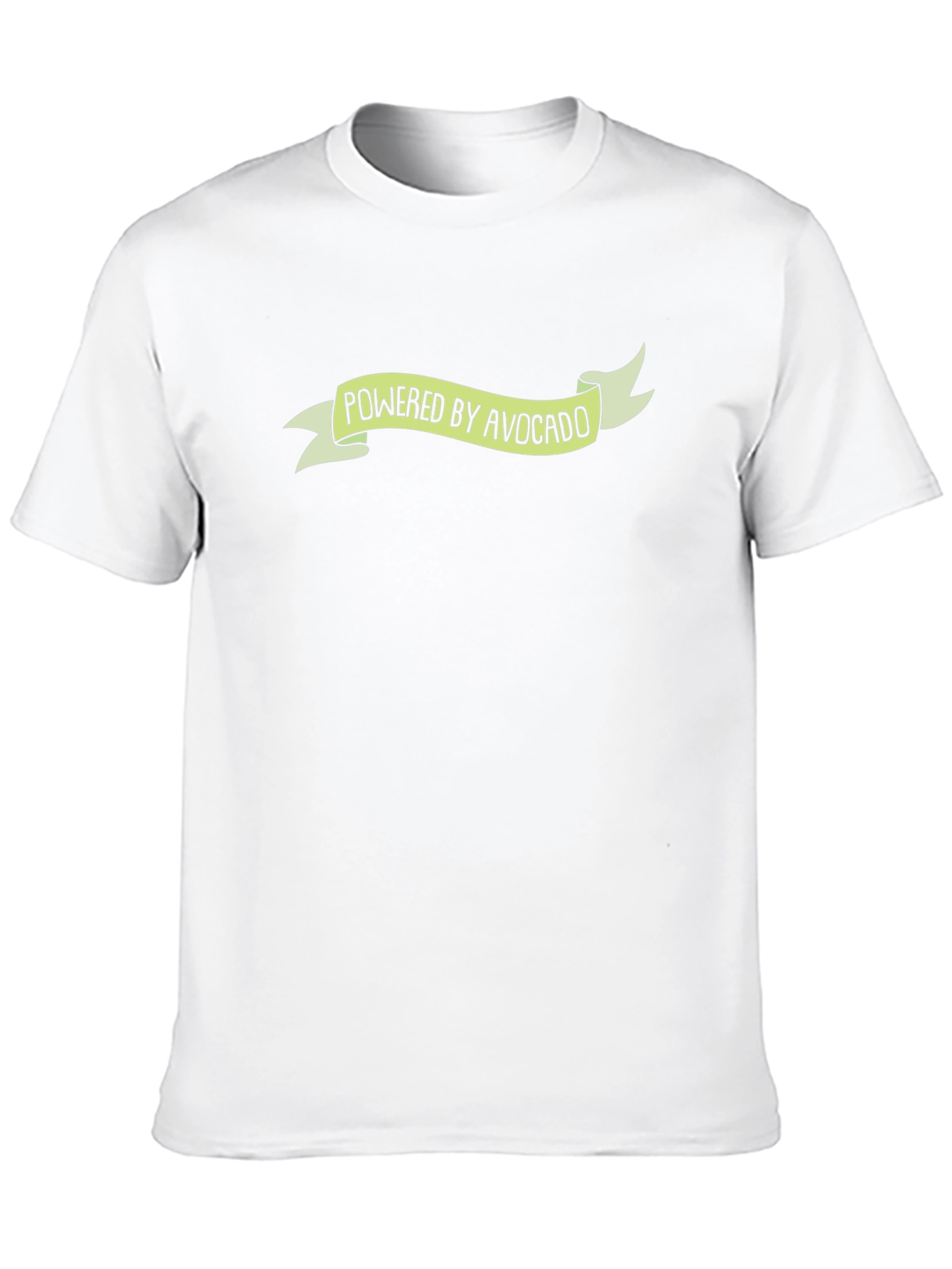 Powered by Avocado T-Shirt - Black Graphic Tee