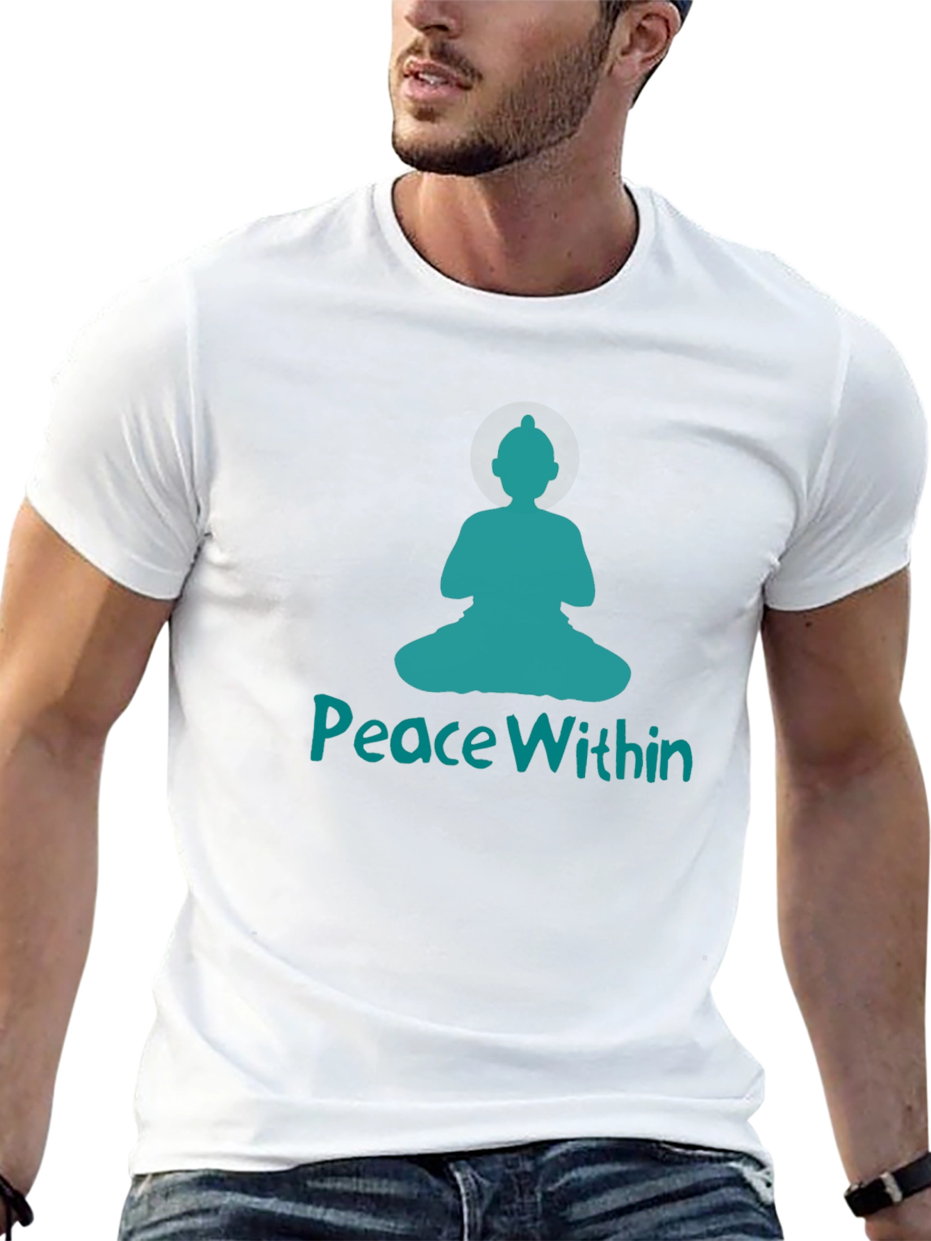 Peace Within Graphic Tee - Zen Style