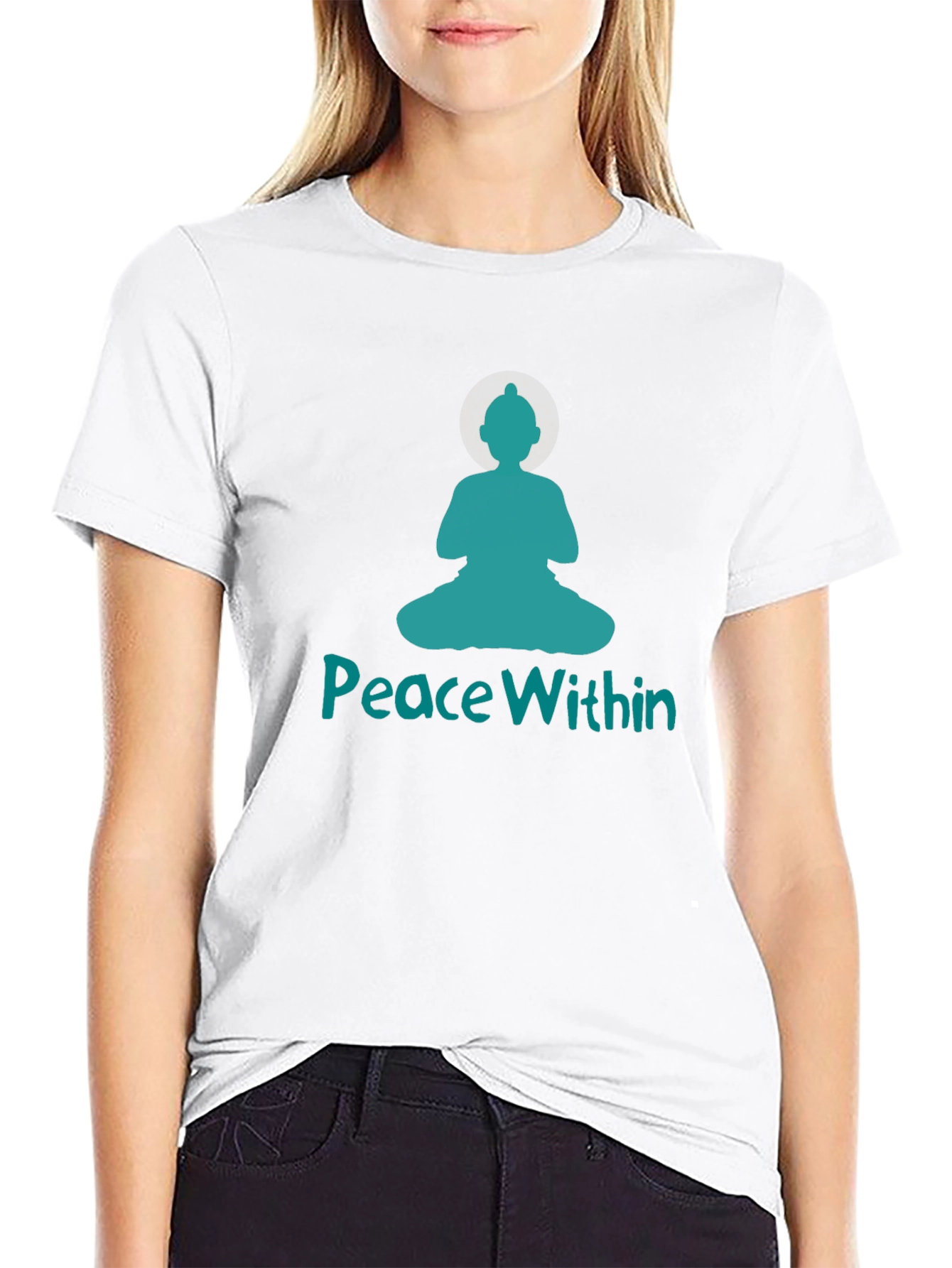 Peace Within Graphic Tee - Zen Style