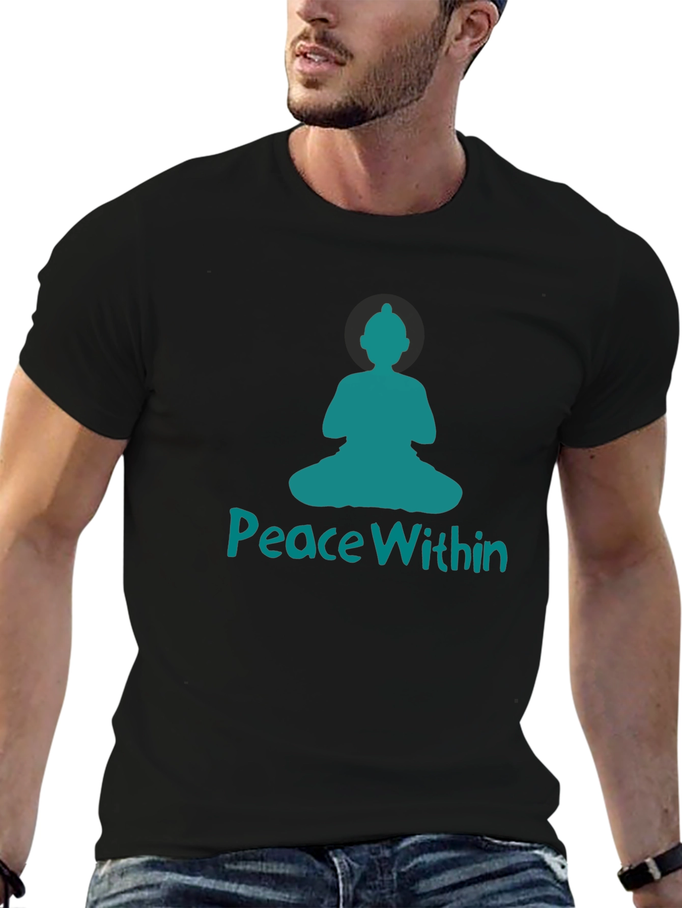 Peace Within Graphic Tee - Zen Style