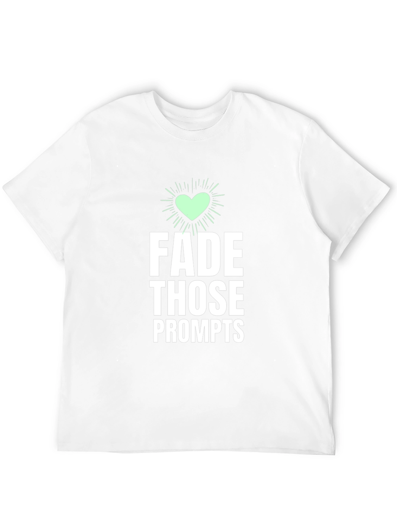 Fade Those Prompts Graphic Tee