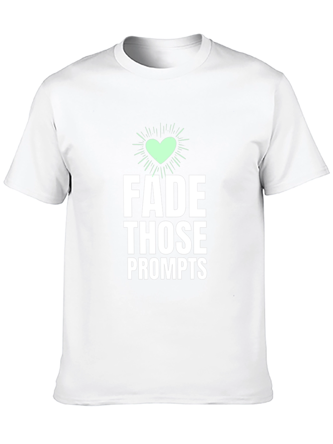 Fade Those Prompts Graphic Tee