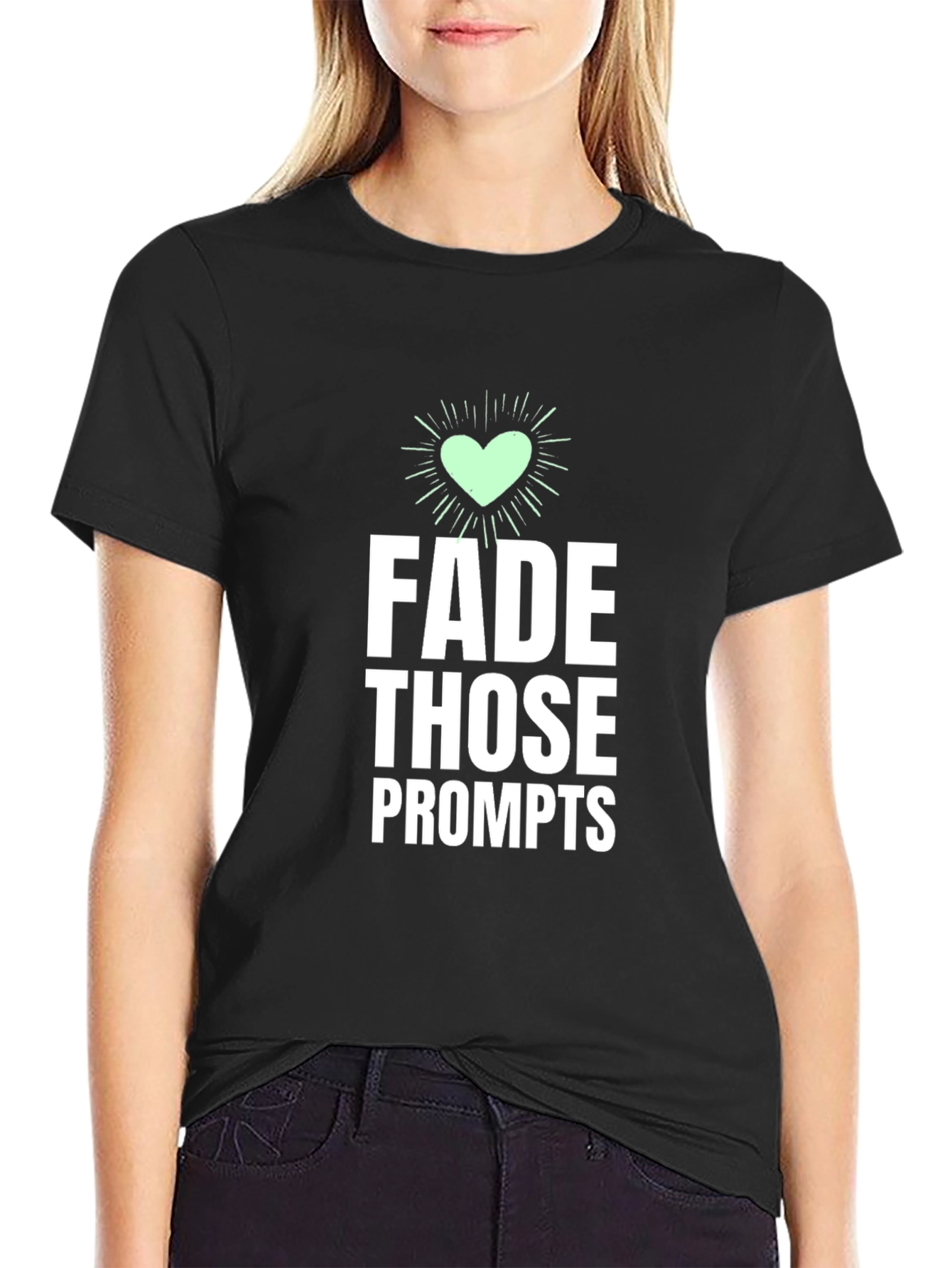 Fade Those Prompts Graphic Tee
