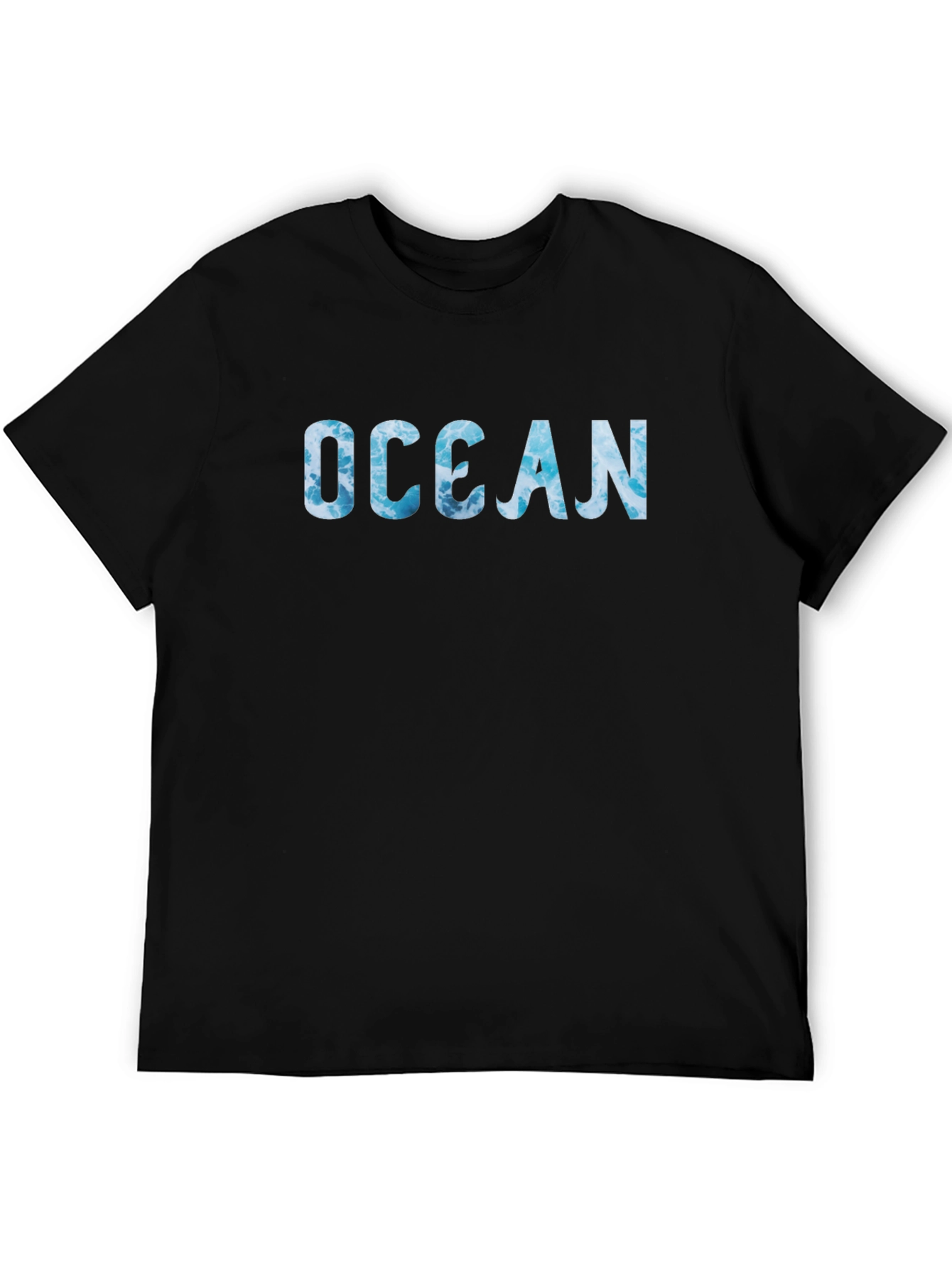 Ocean Waves Graphic Tee - Cool Sea T-Shirt