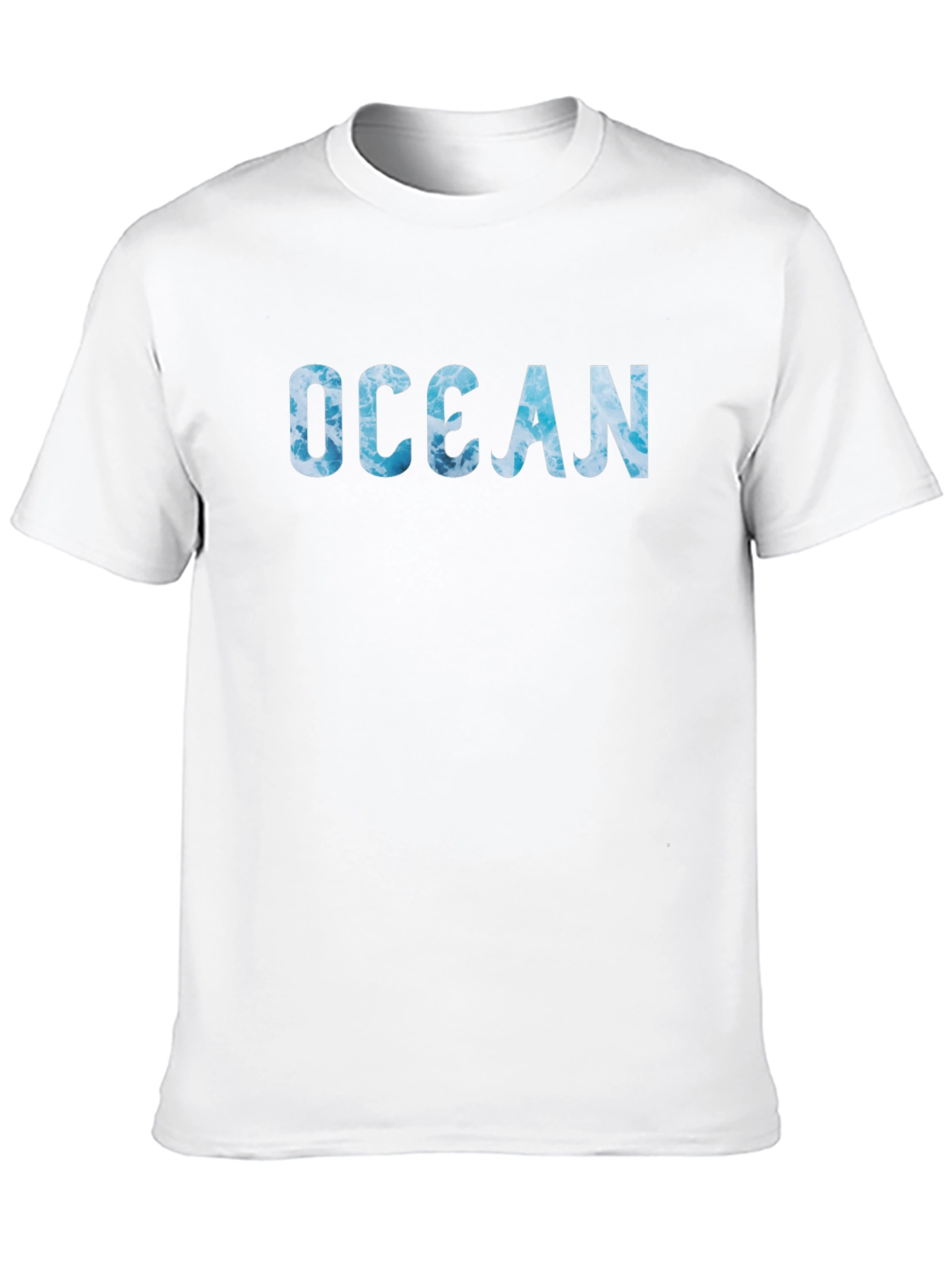 Ocean Waves Graphic Tee - Cool Sea T-Shirt