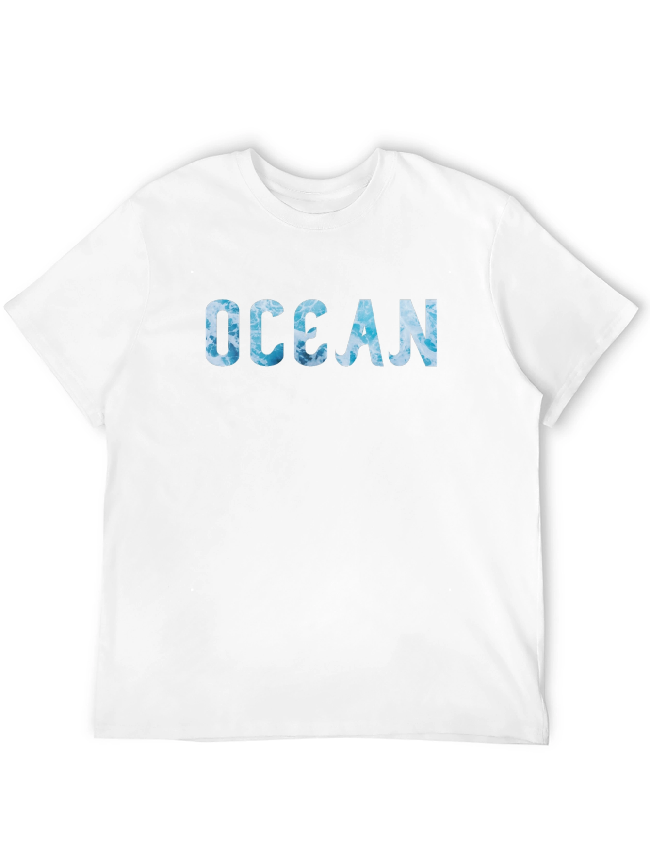 Ocean Waves Graphic Tee - Cool Sea T-Shirt